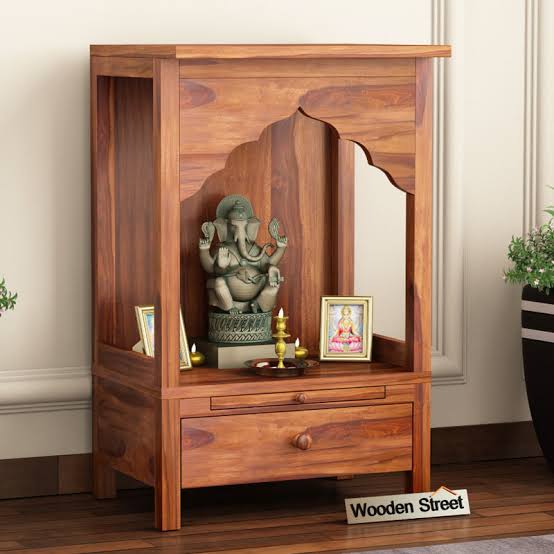 SOLID WOOD TEMPLE & TABLE