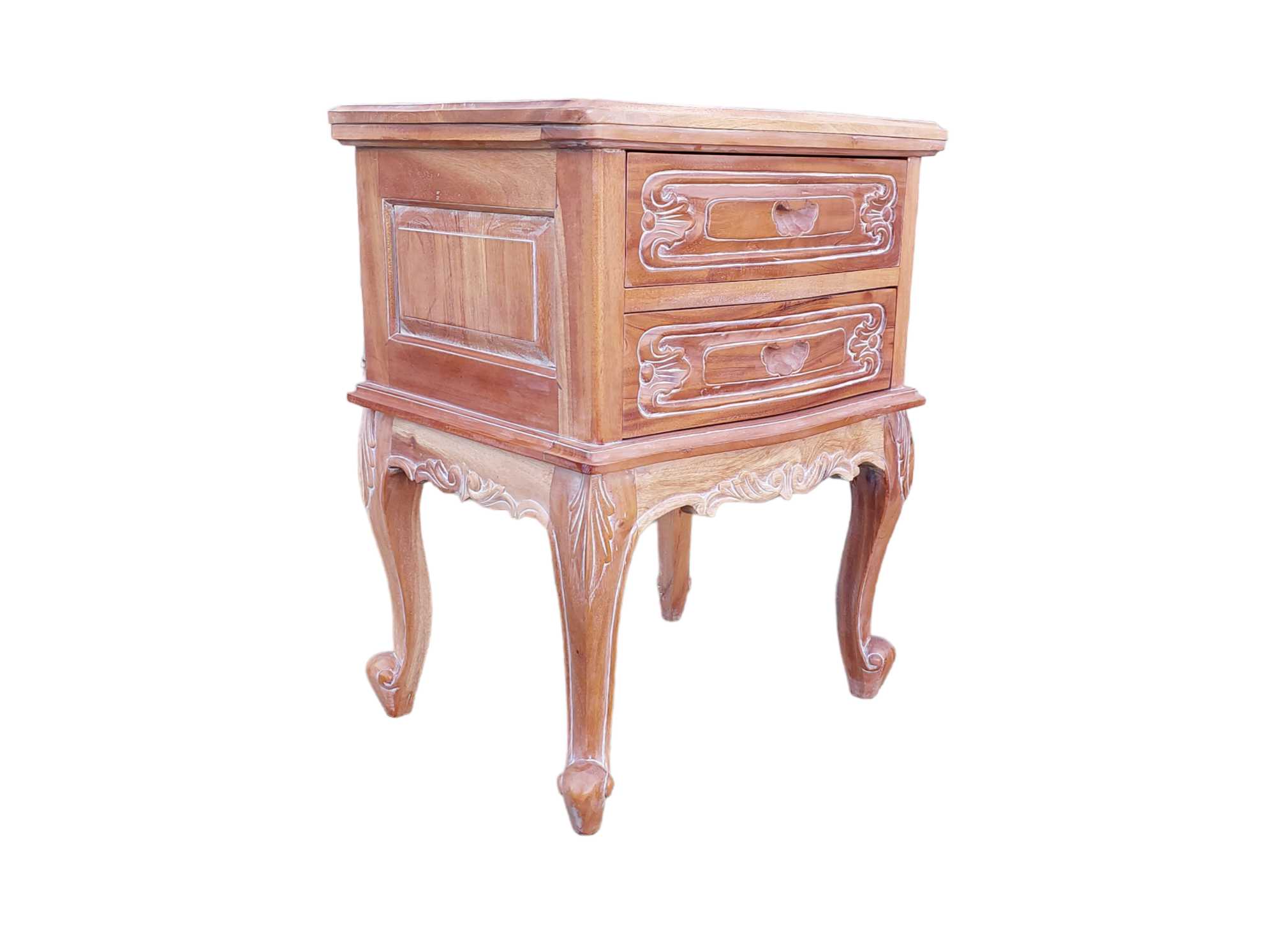 Lucien French Mahogany Nightstand