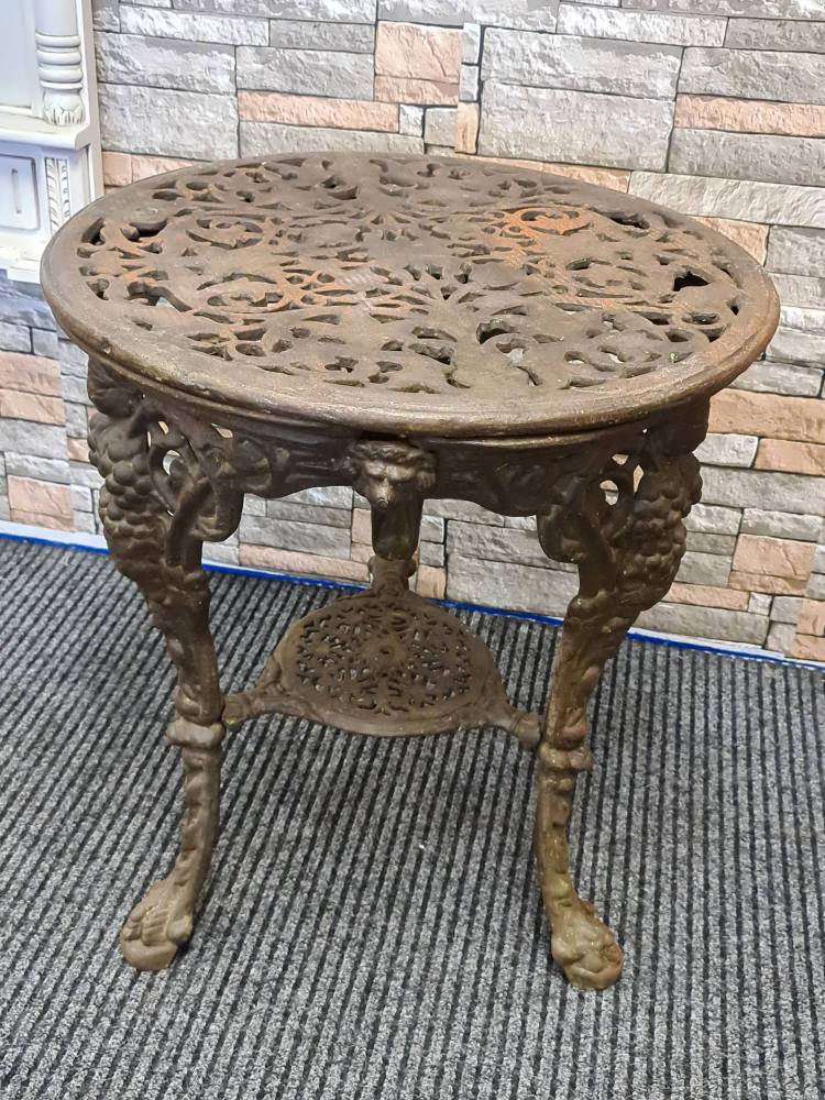 FRANCIS CAST IRON TABLE