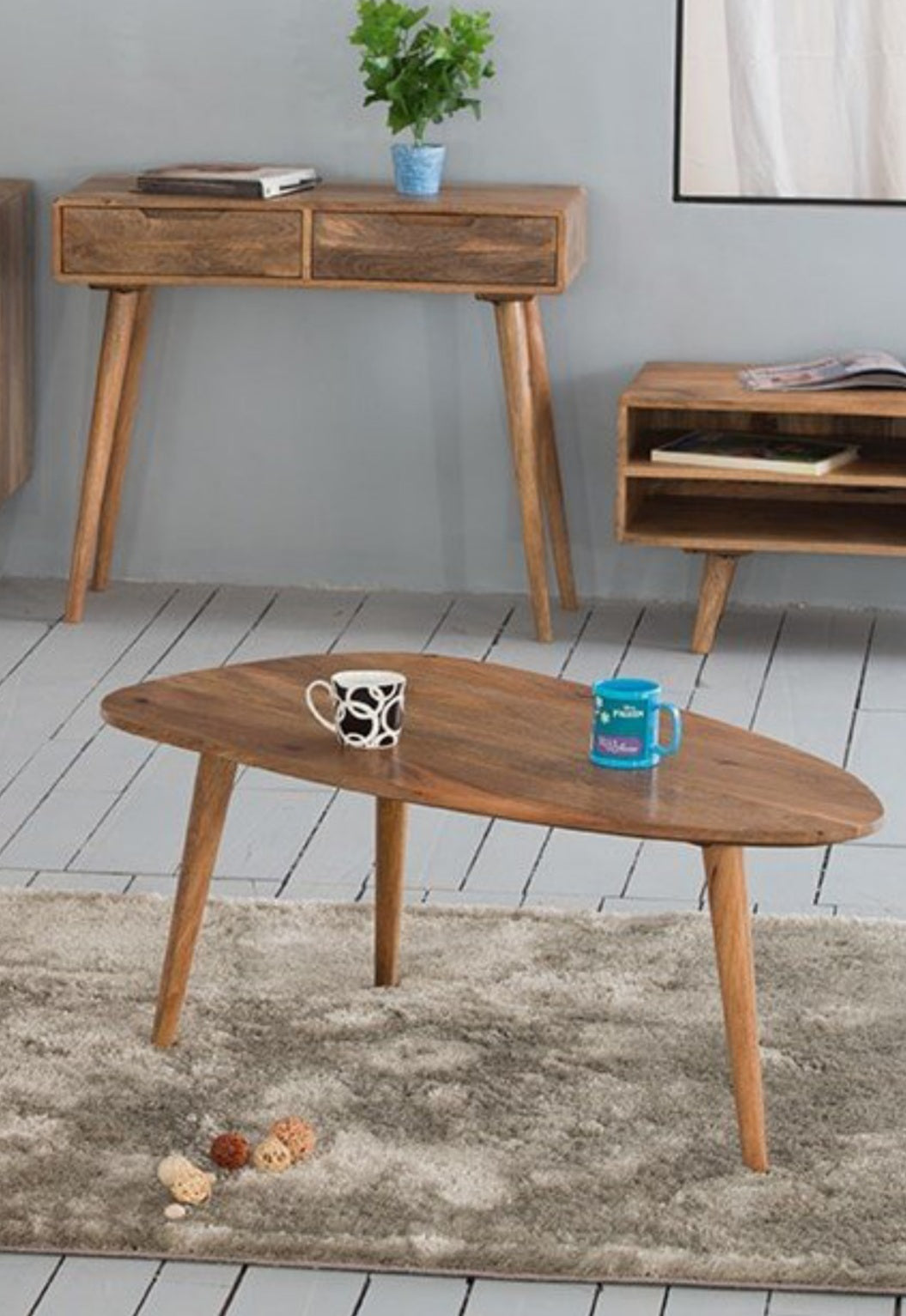 Oslo Solid Wood Coffee Table
