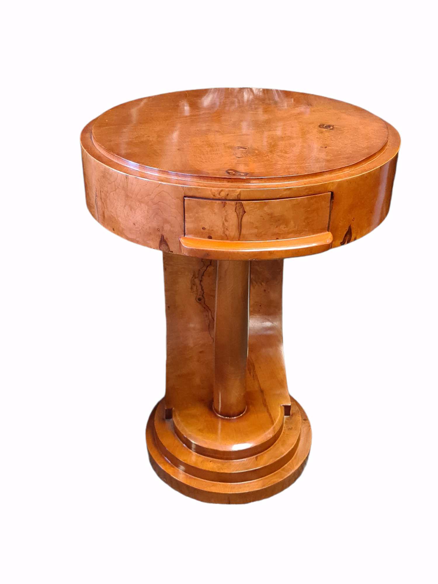 Art deco Burr Walnut Table