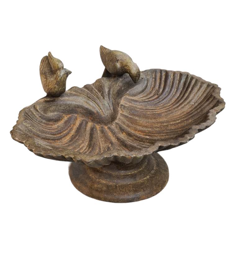 CAST IRON BIRDBATH