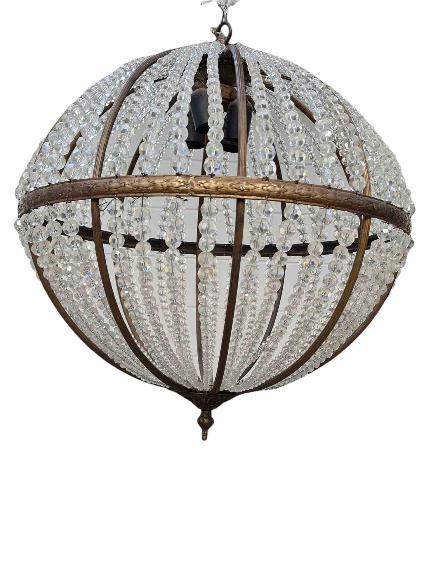 Large Round Chandelier