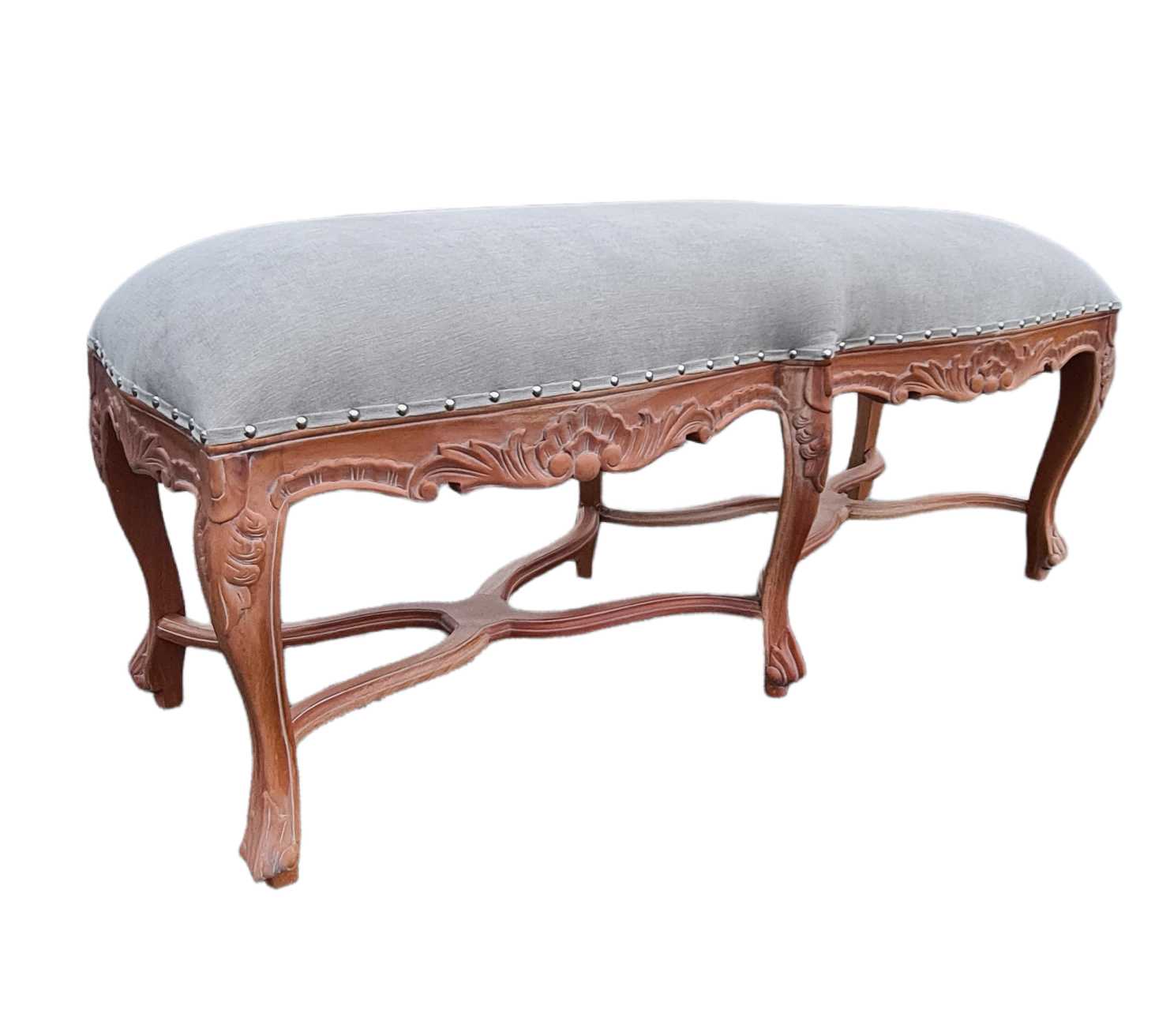 CHALSEA FRENCH CROSS STOOL