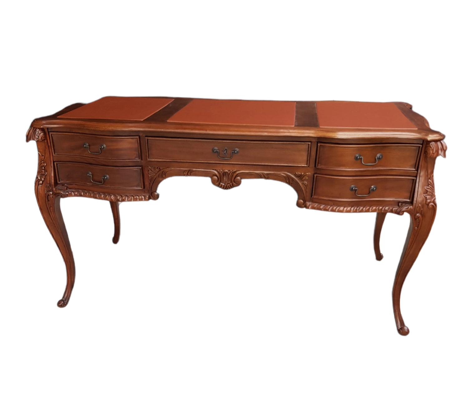 CAMBRIDGE MAHOGANY WOOD DESK