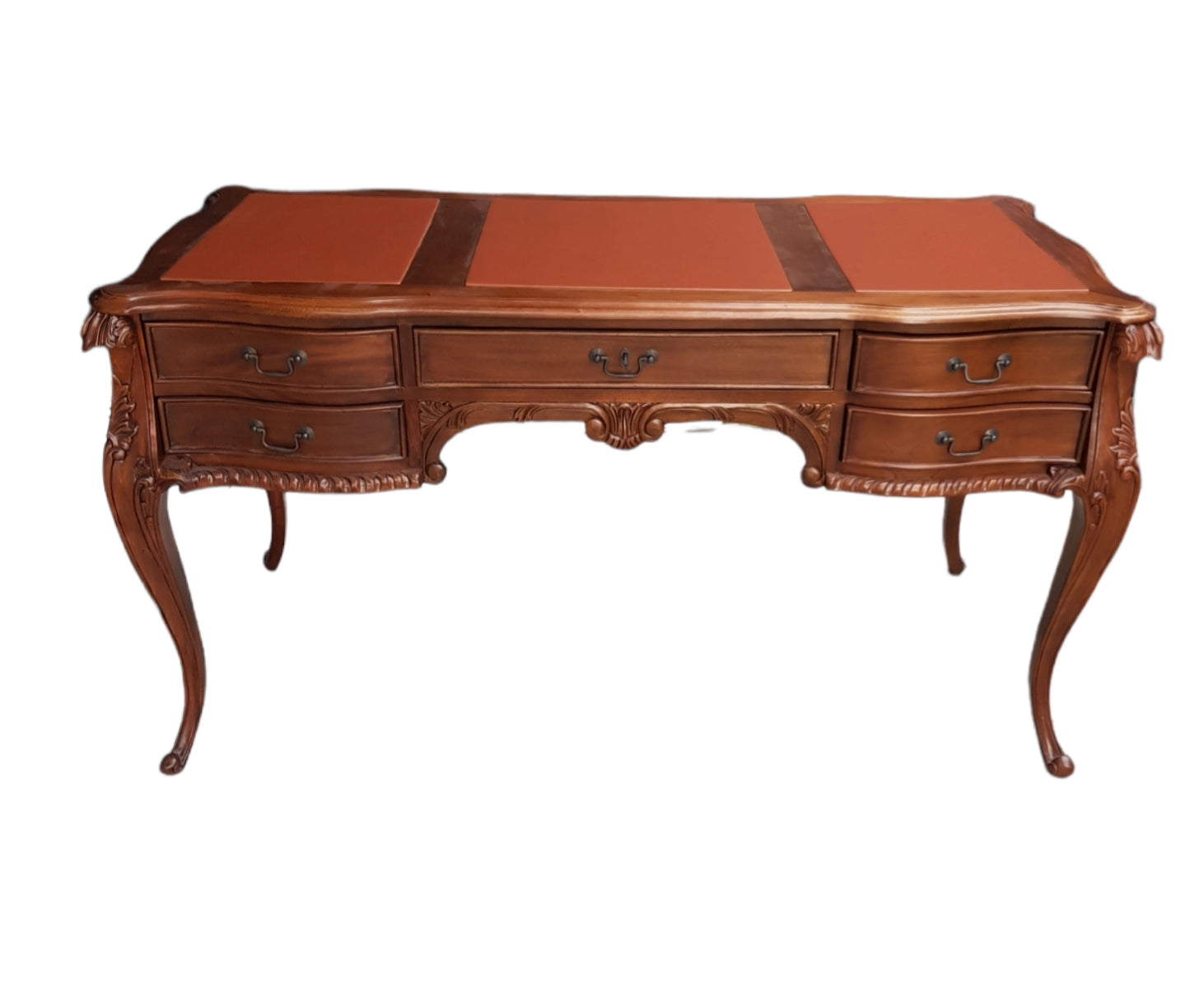 CAMBRIDGE MAHOGANY WOOD DESK