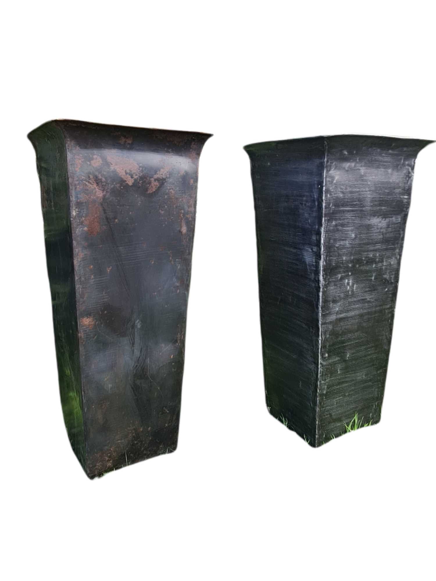 KAMALA VINTAGE INDIAN METAL PLANTER