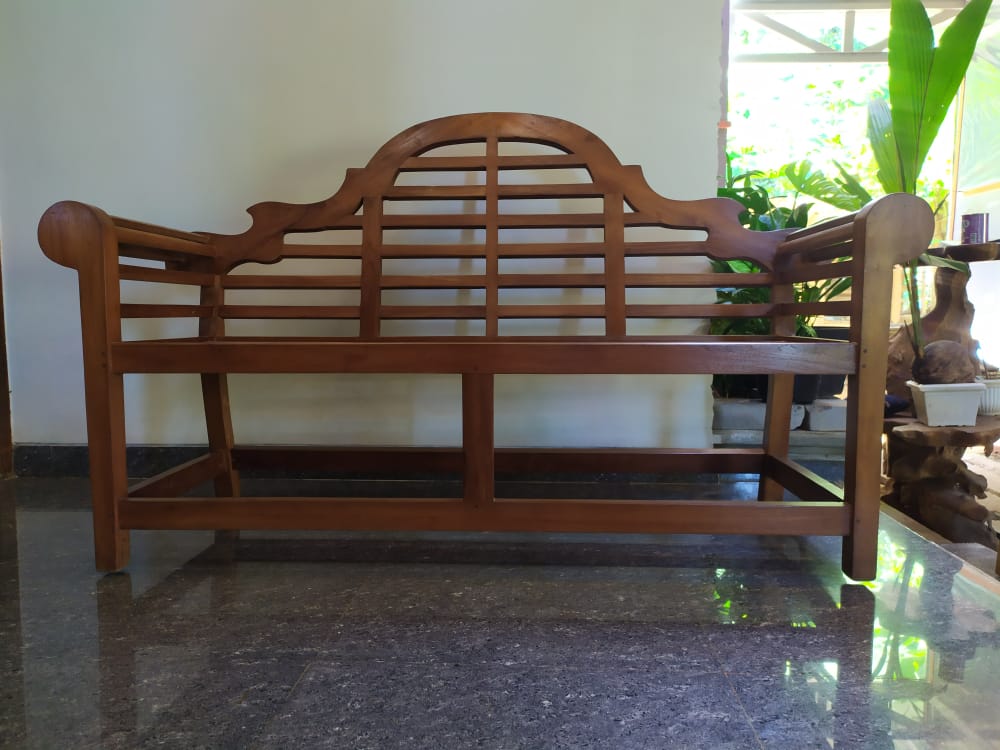 BALI TEAK WOOD BENCH SEAT