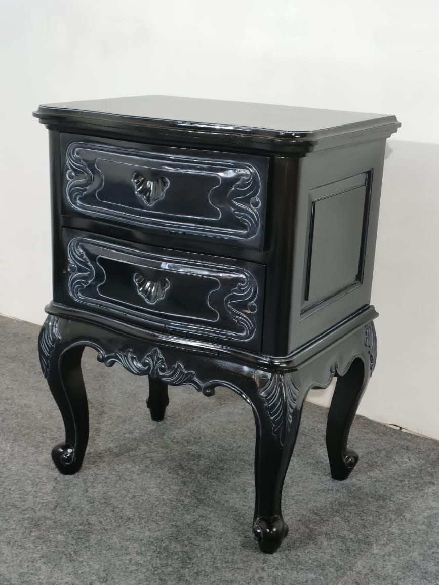 Lucien French Mahogany Nightstand