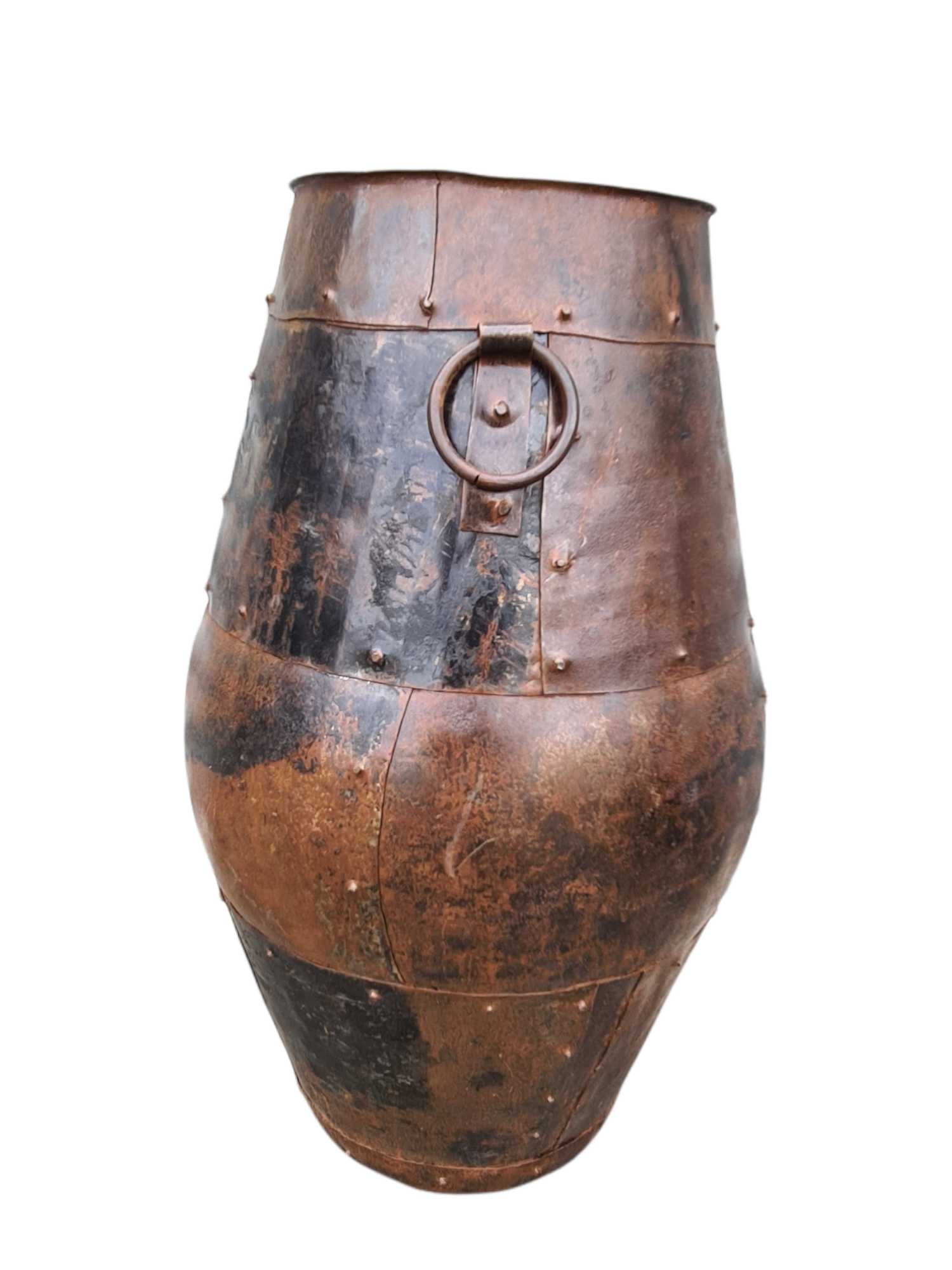 LALITA INDIAN VINTAGE IRON URNS