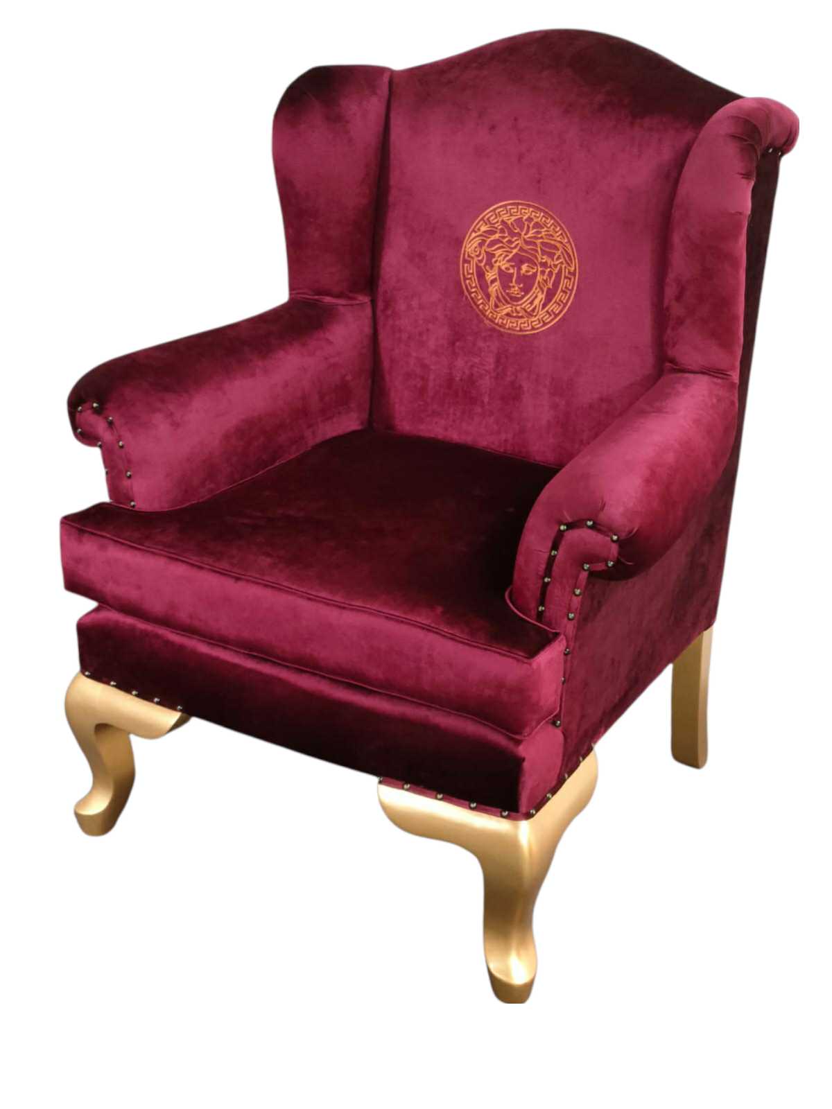 MEDUSA WING BACK ARMCHAIR