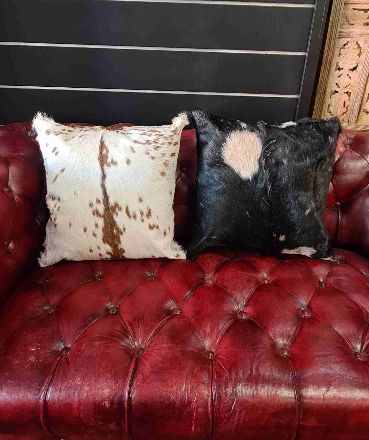 Sophia GOAT HIDE CUSHION