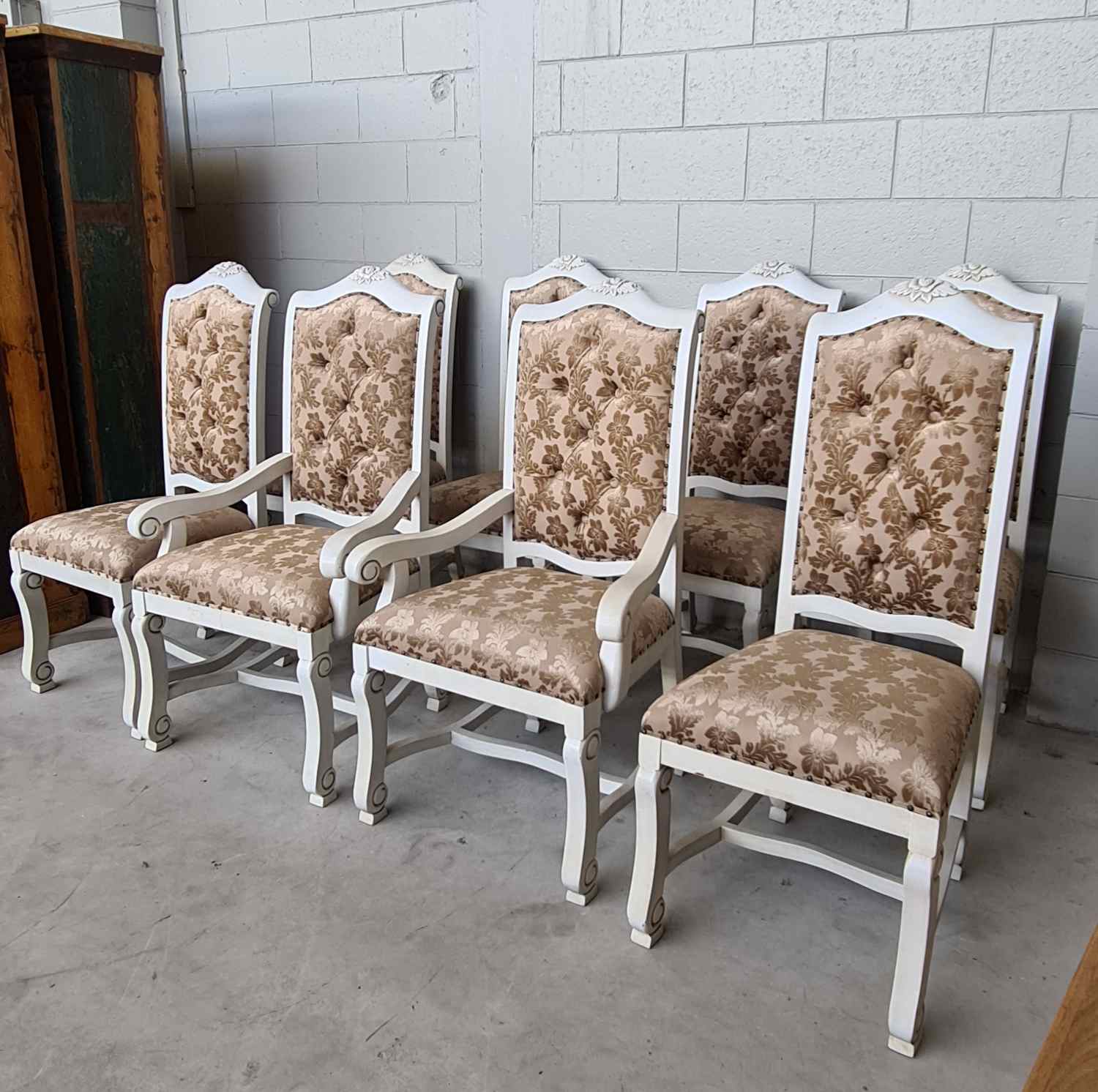 8 FRENCH DINING CHAIRS