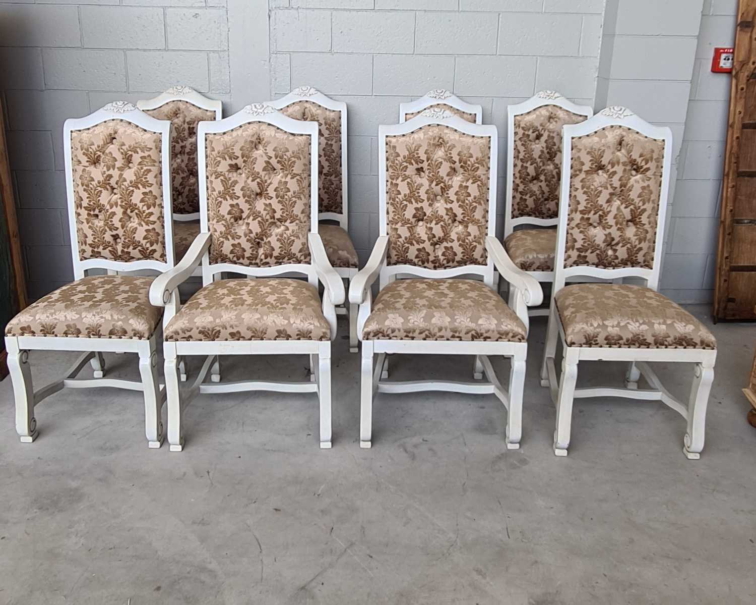 8 FRENCH DINING CHAIRS