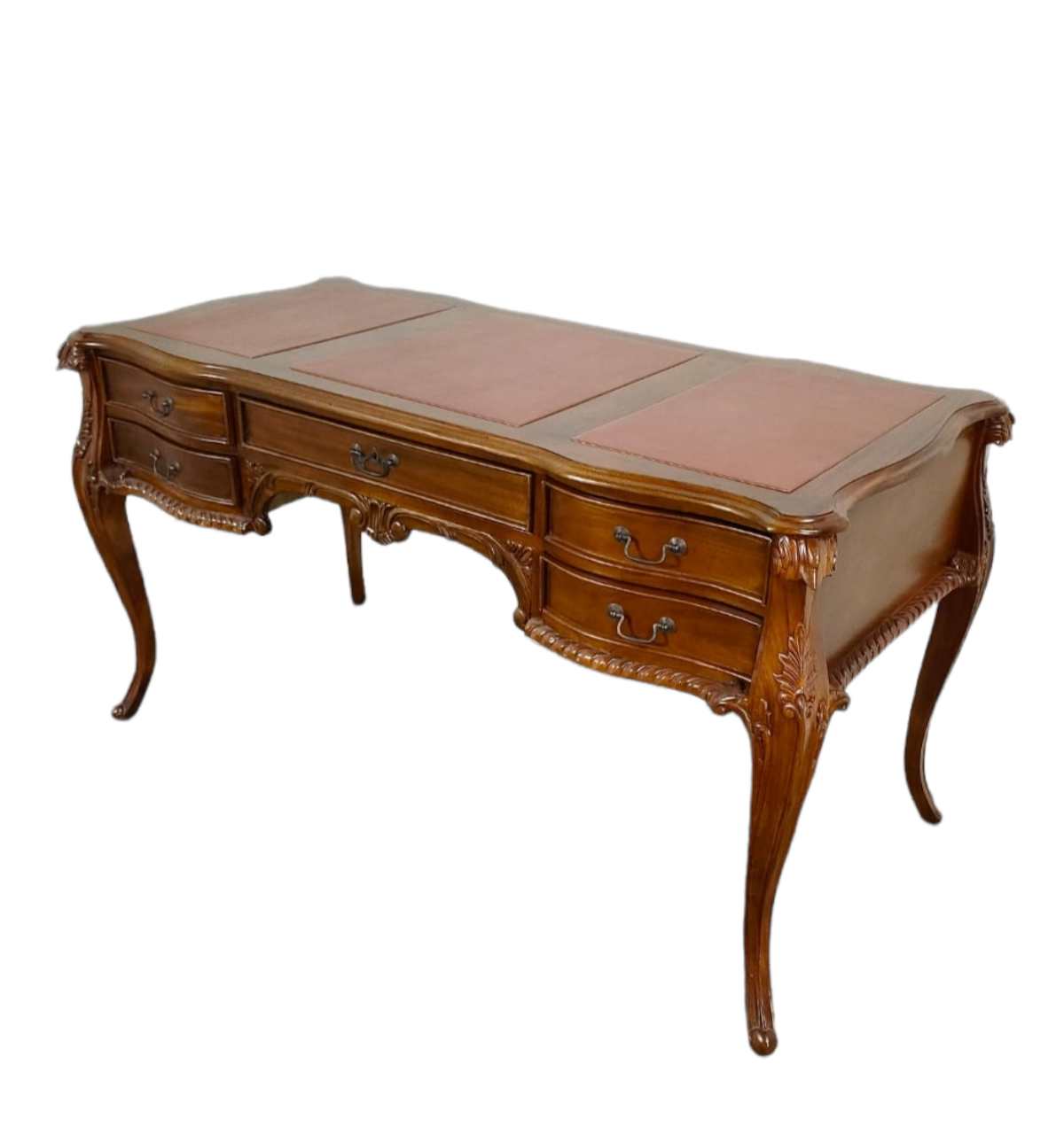 CAMBRIDGE MAHOGANY WOOD DESK