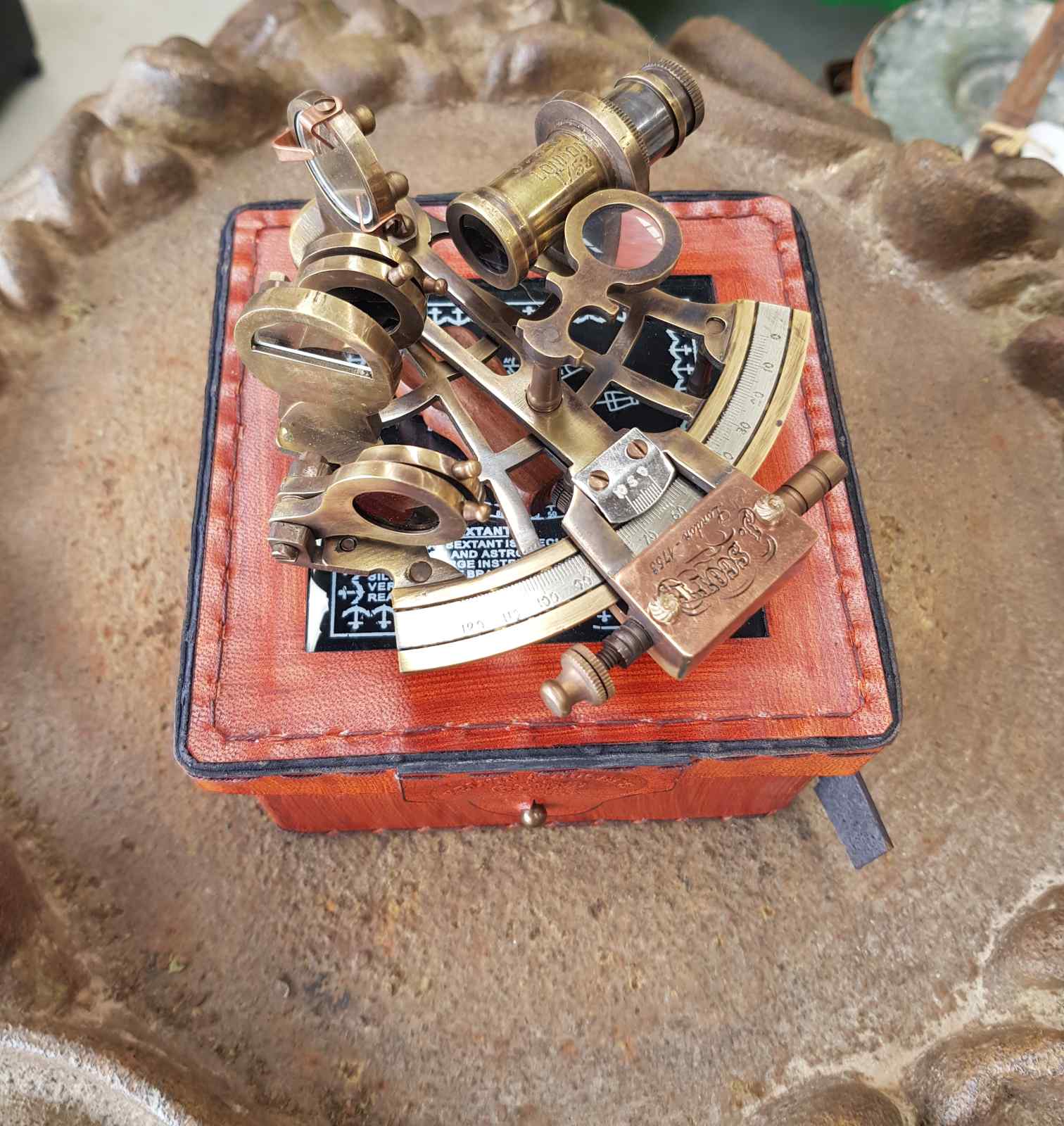 J Scott London 1753 Replica Sextant