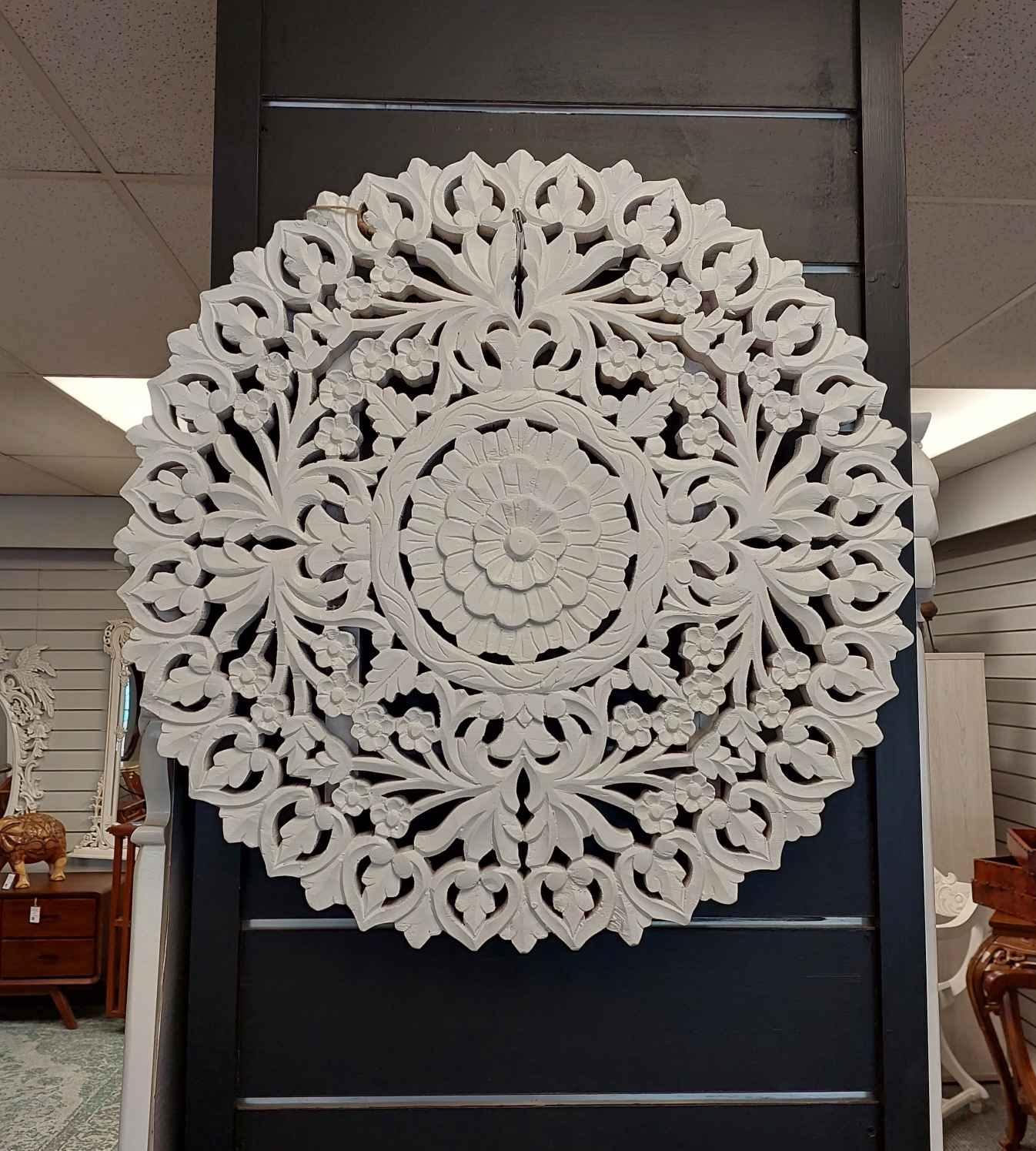 Round Indian wall Panel