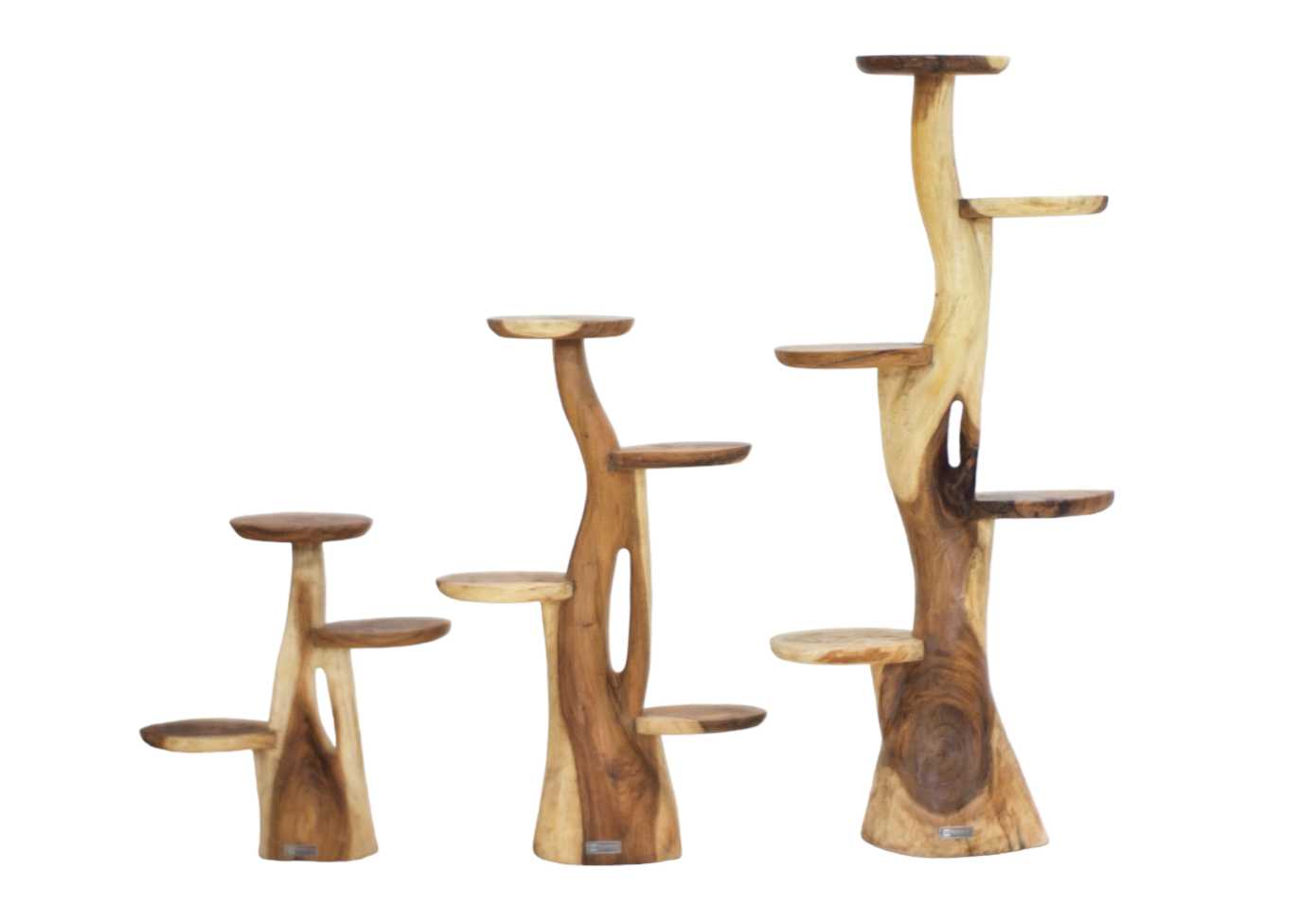 NATURAL TREE PLANT STAND