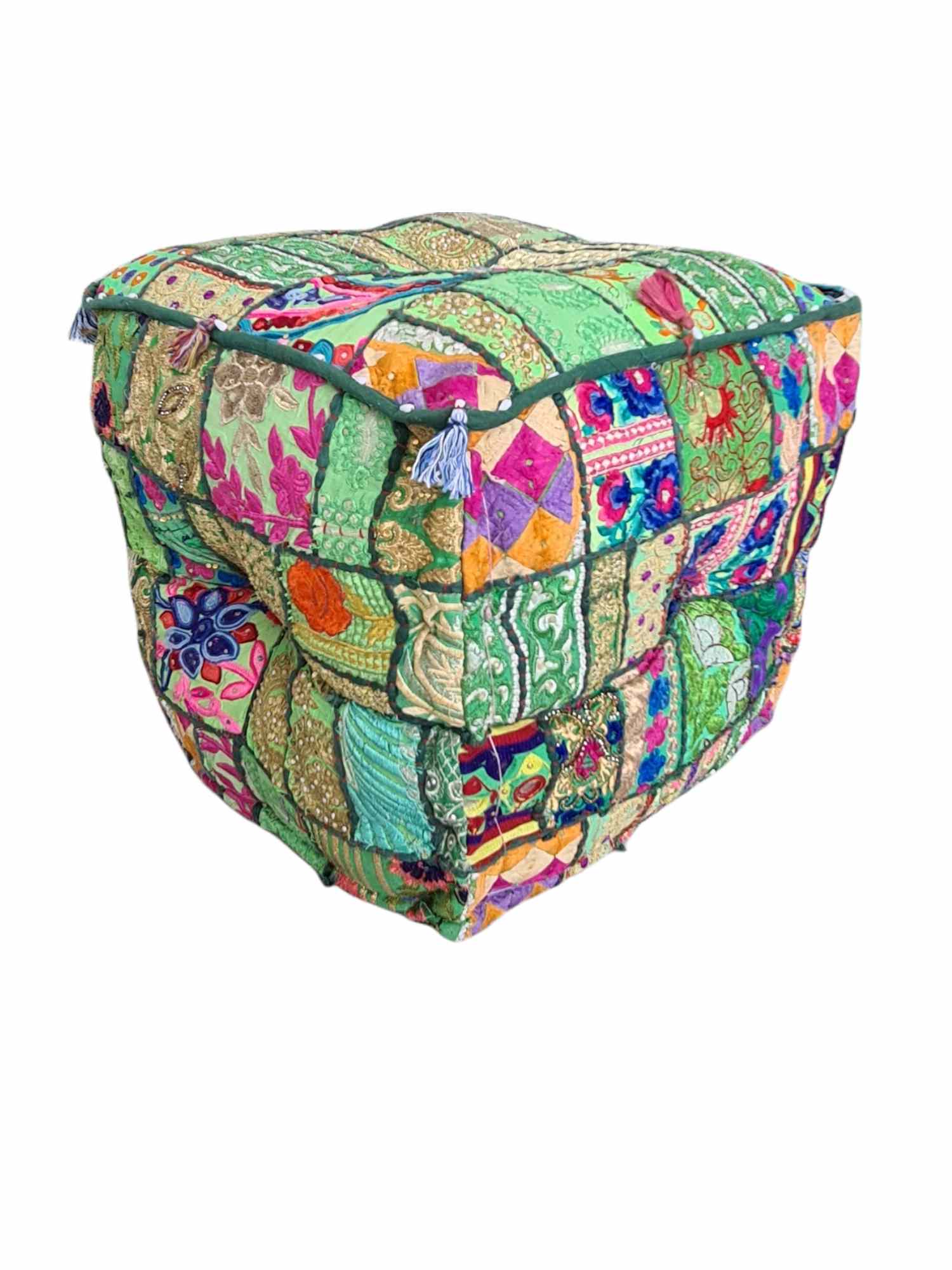 KORA RAJASTHANI POUF (SQUARE)