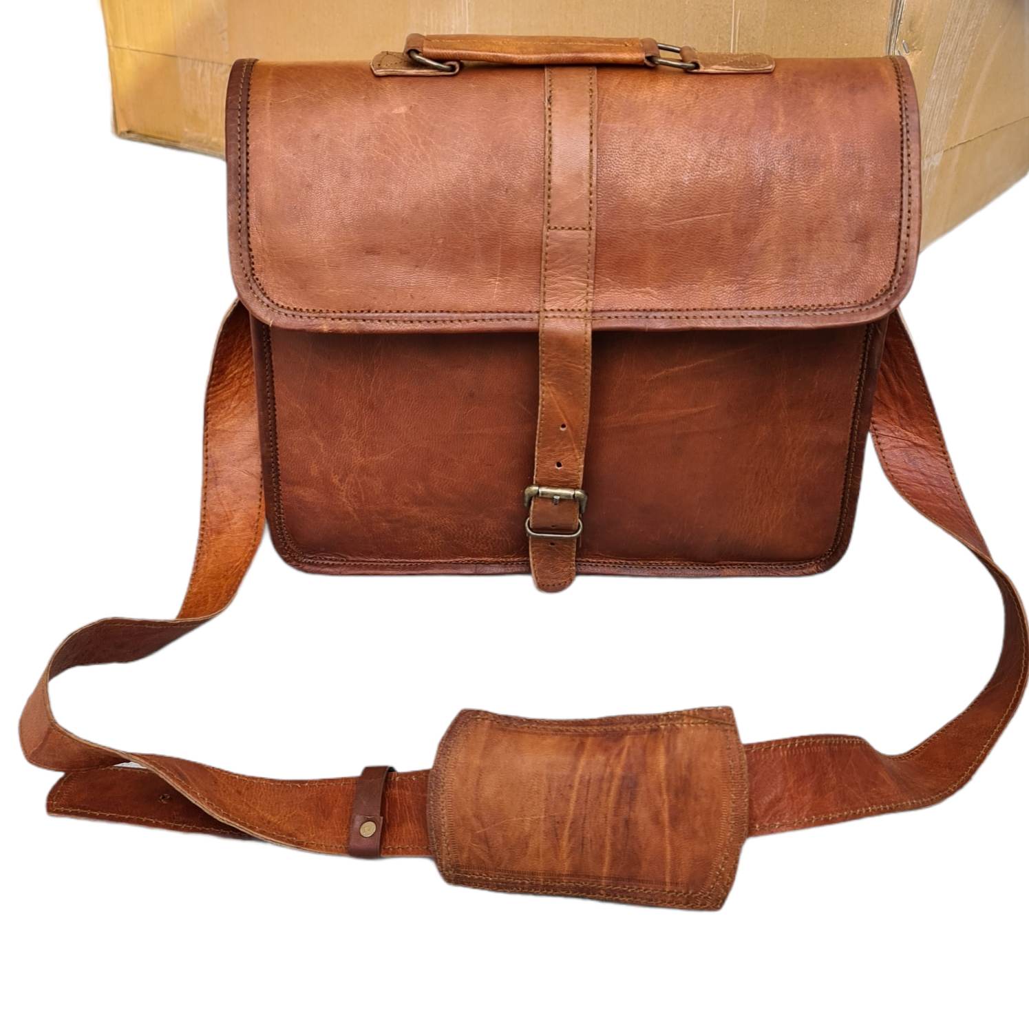 Dauphine Leather Hand Bag