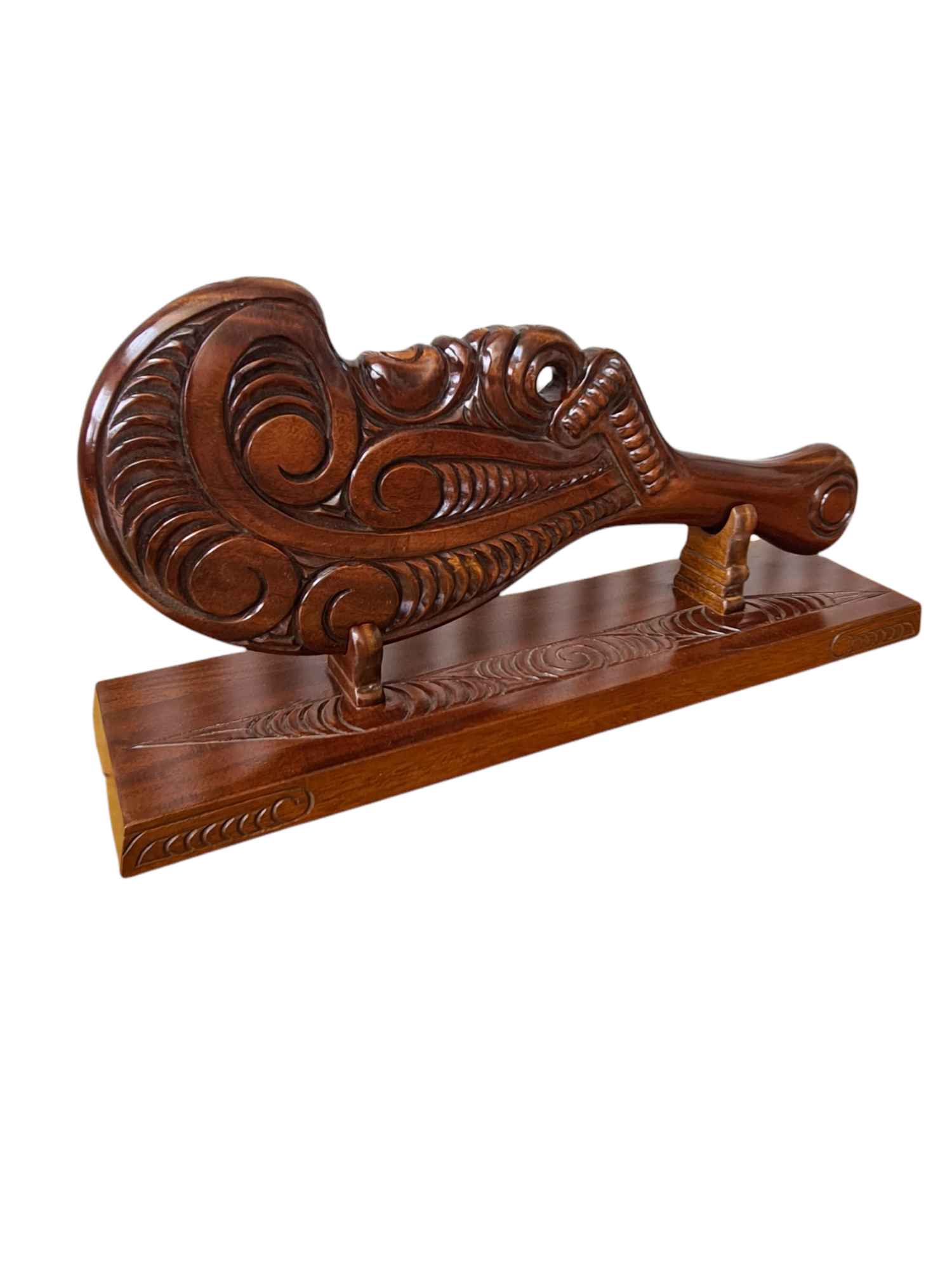 MAORI PATU WITH STAND