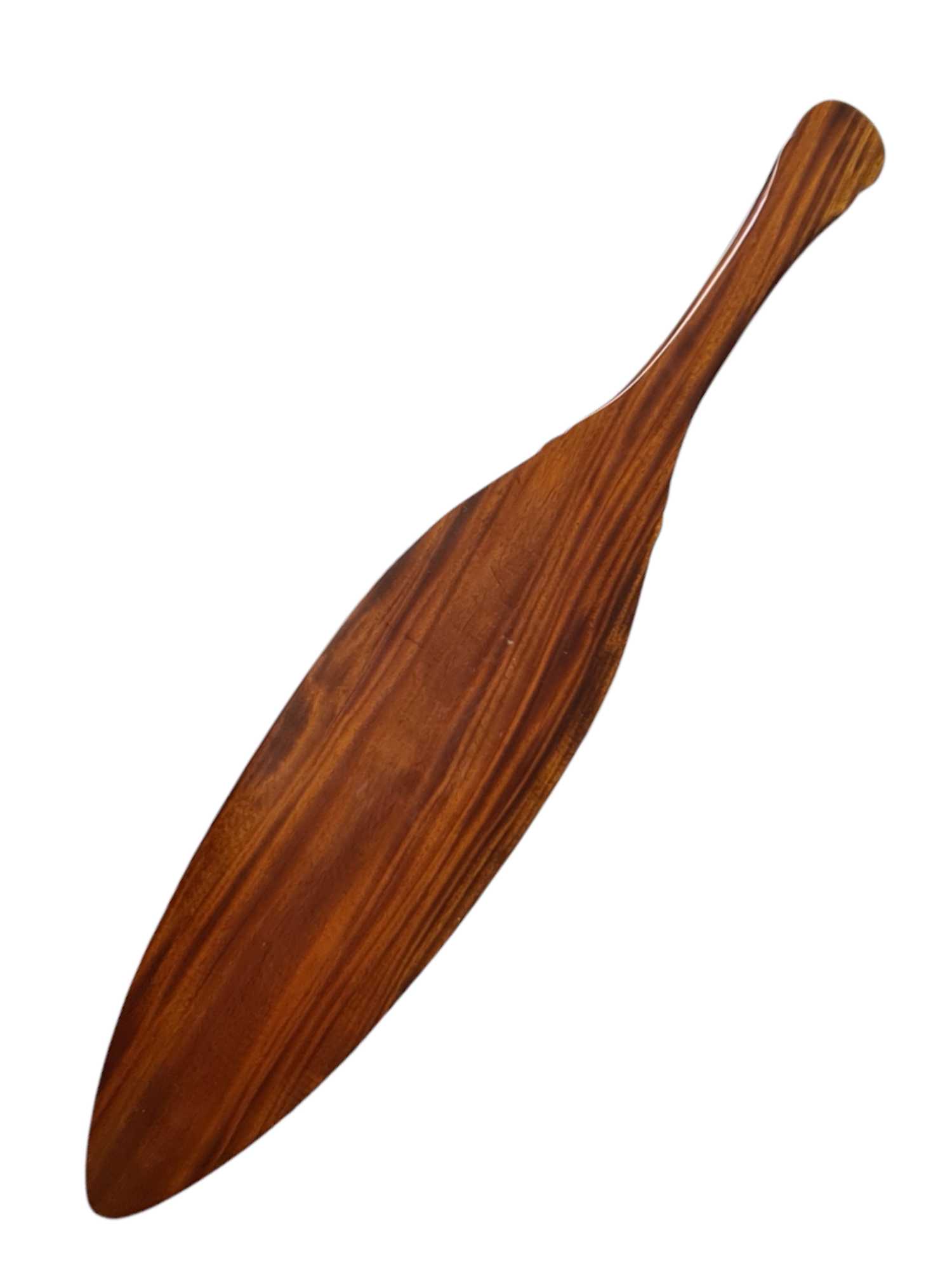 Wai Hand carved wooden Maori paddle
