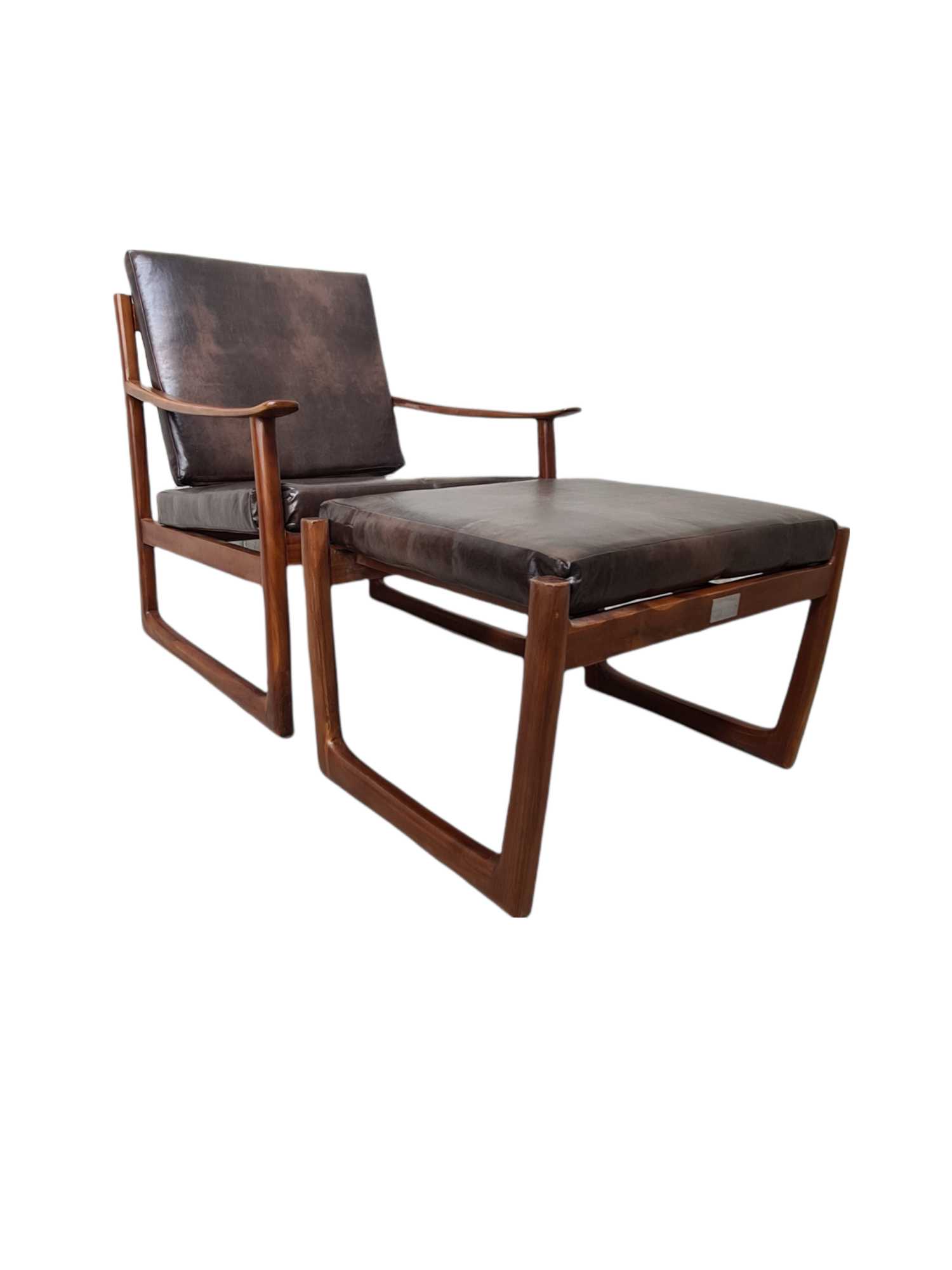 DOROTHY MID CENTURY ARMCHAIR & STOOL