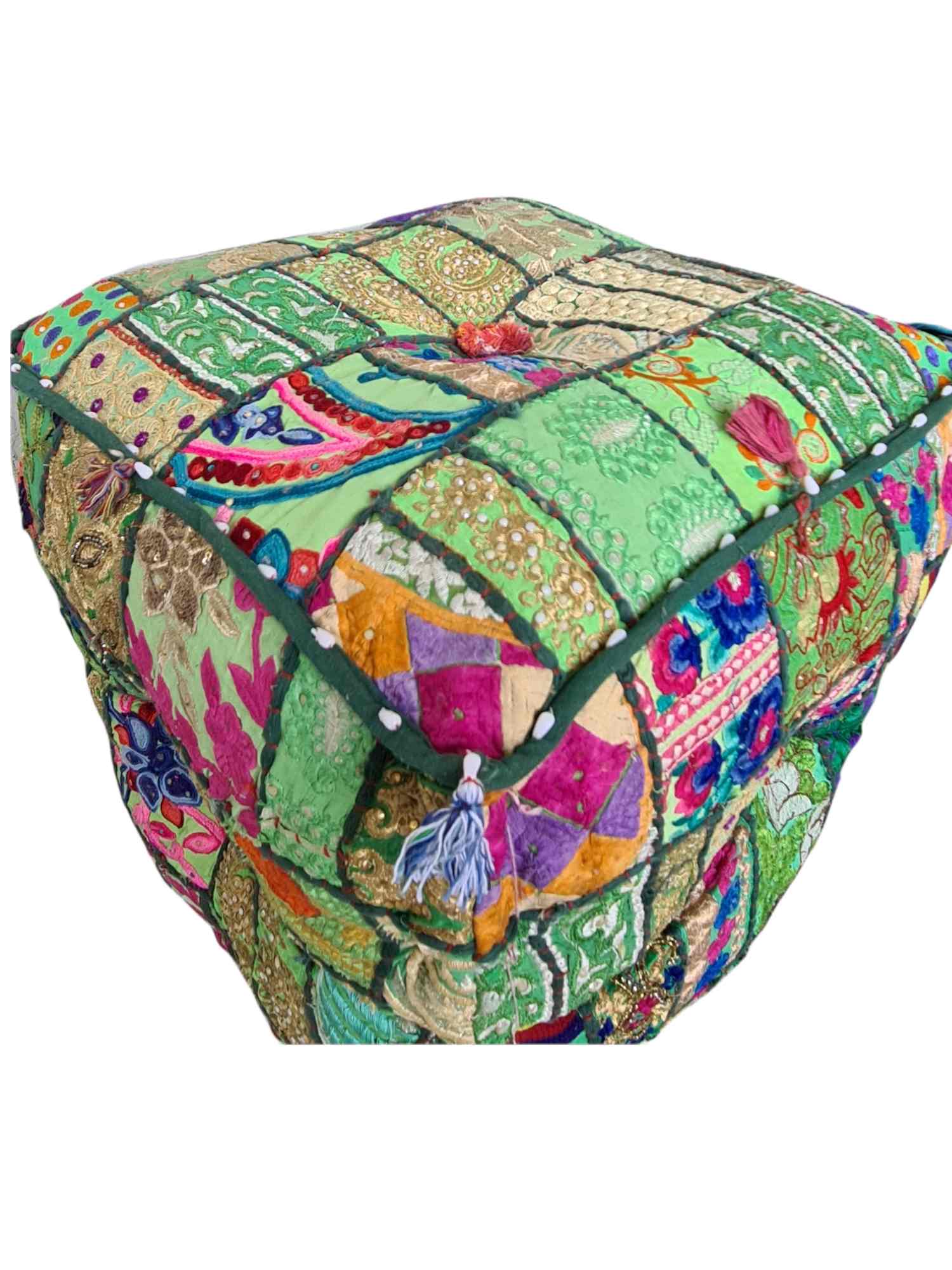 KORA RAJASTHANI POUF (SQUARE)
