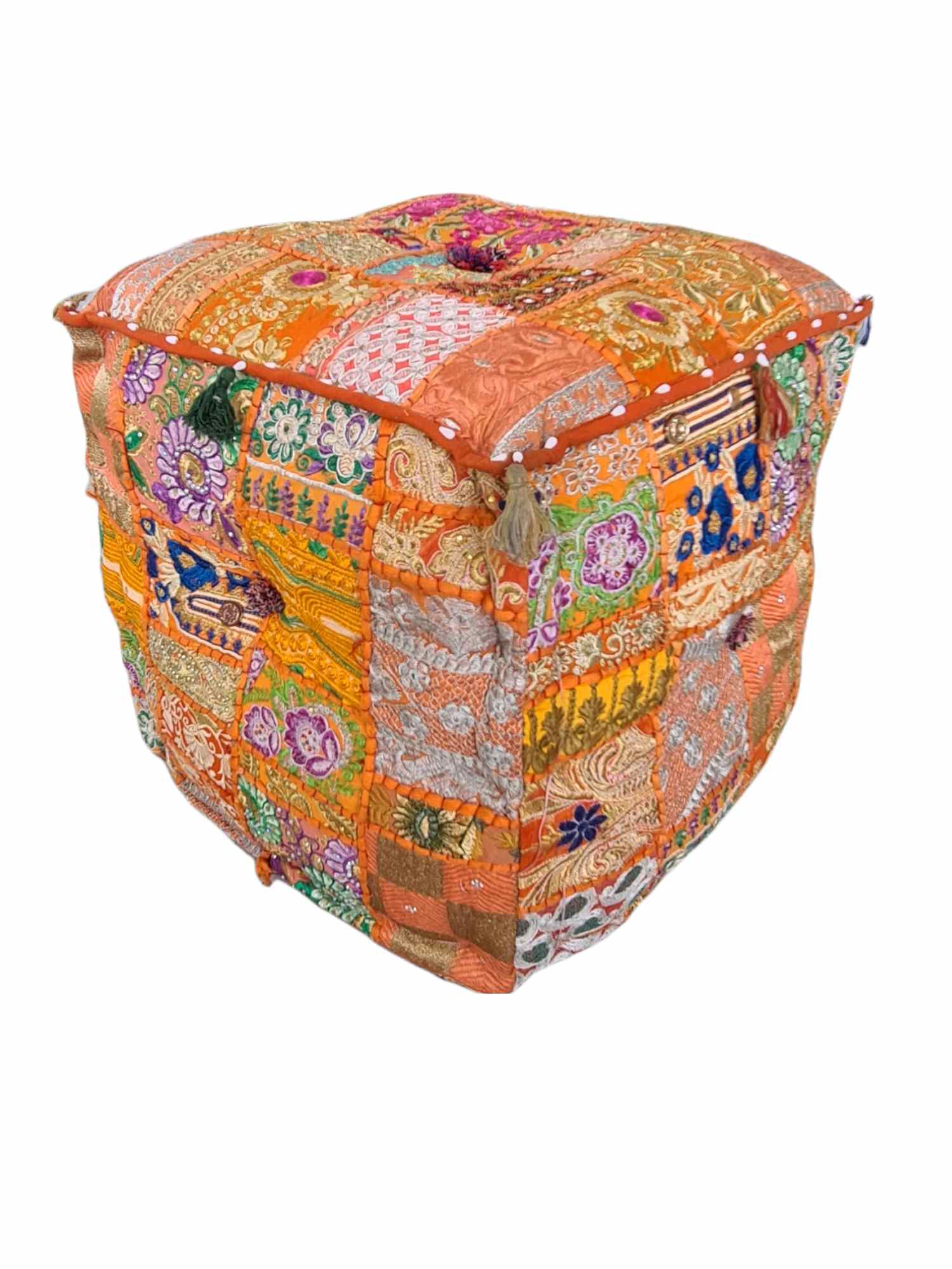 KORA RAJASTHANI POUF (SQUARE)