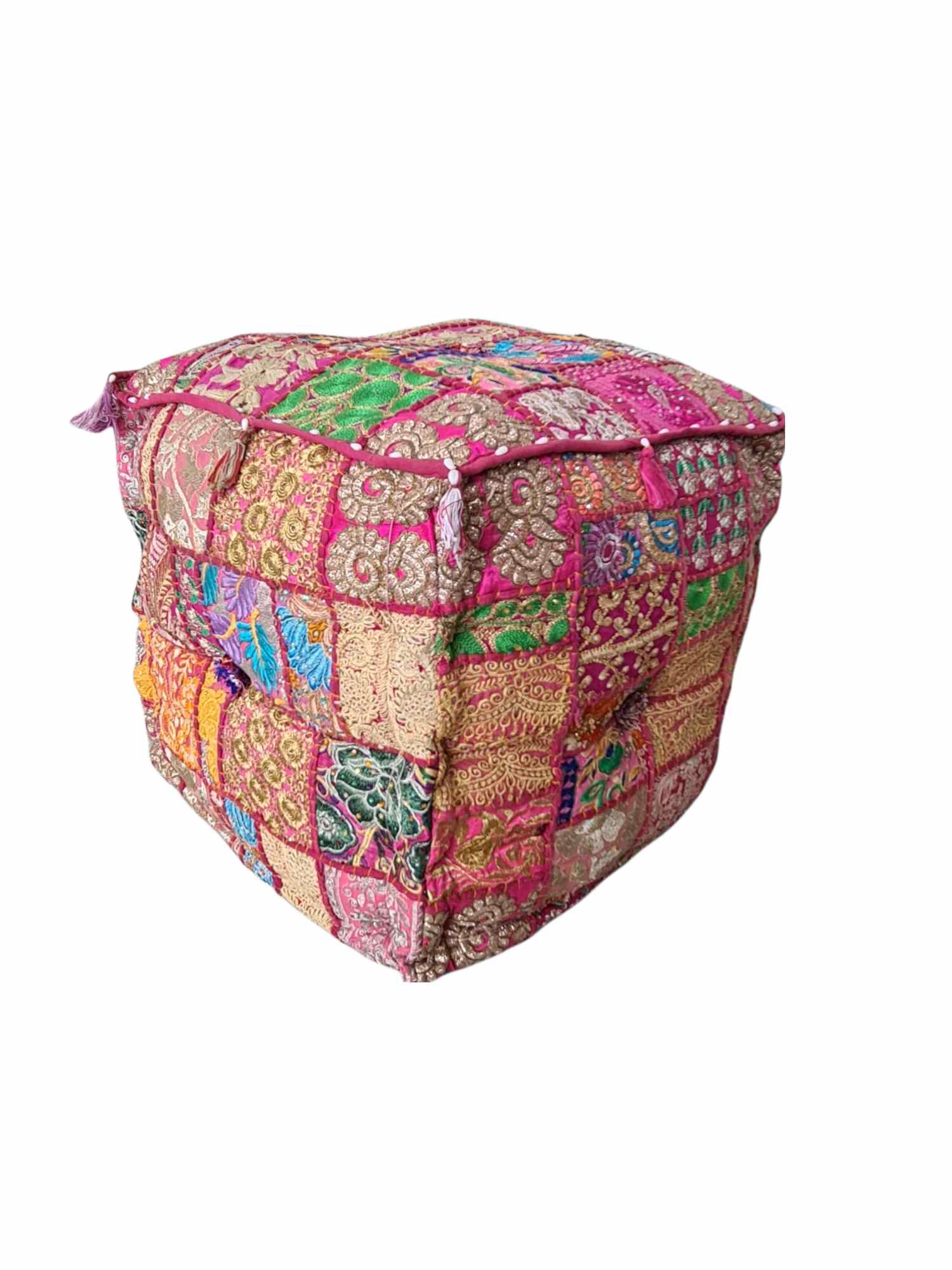 KORA RAJASTHANI POUF (SQUARE)