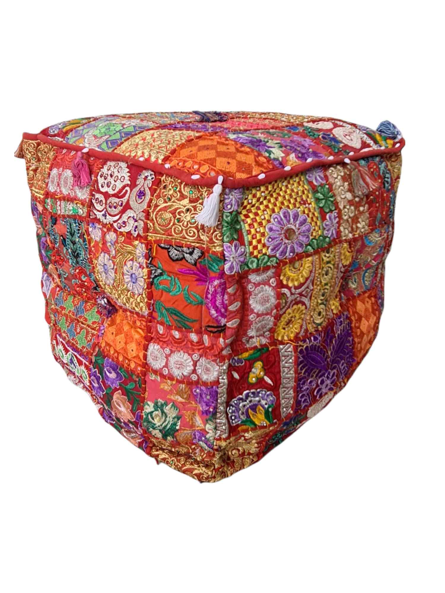 KORA RAJASTHANI POUF (SQUARE)