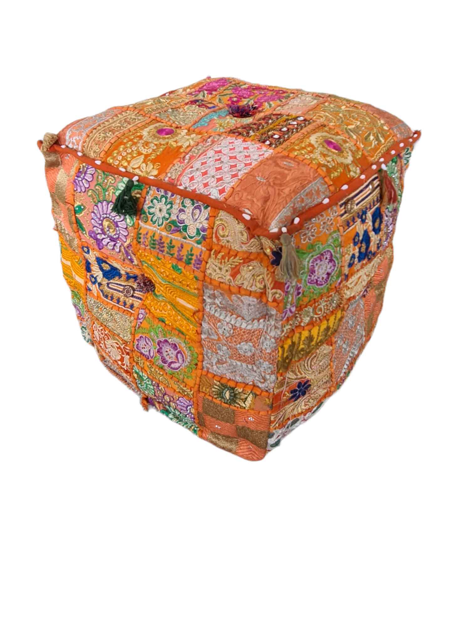 KORA RAJASTHANI POUF (SQUARE)