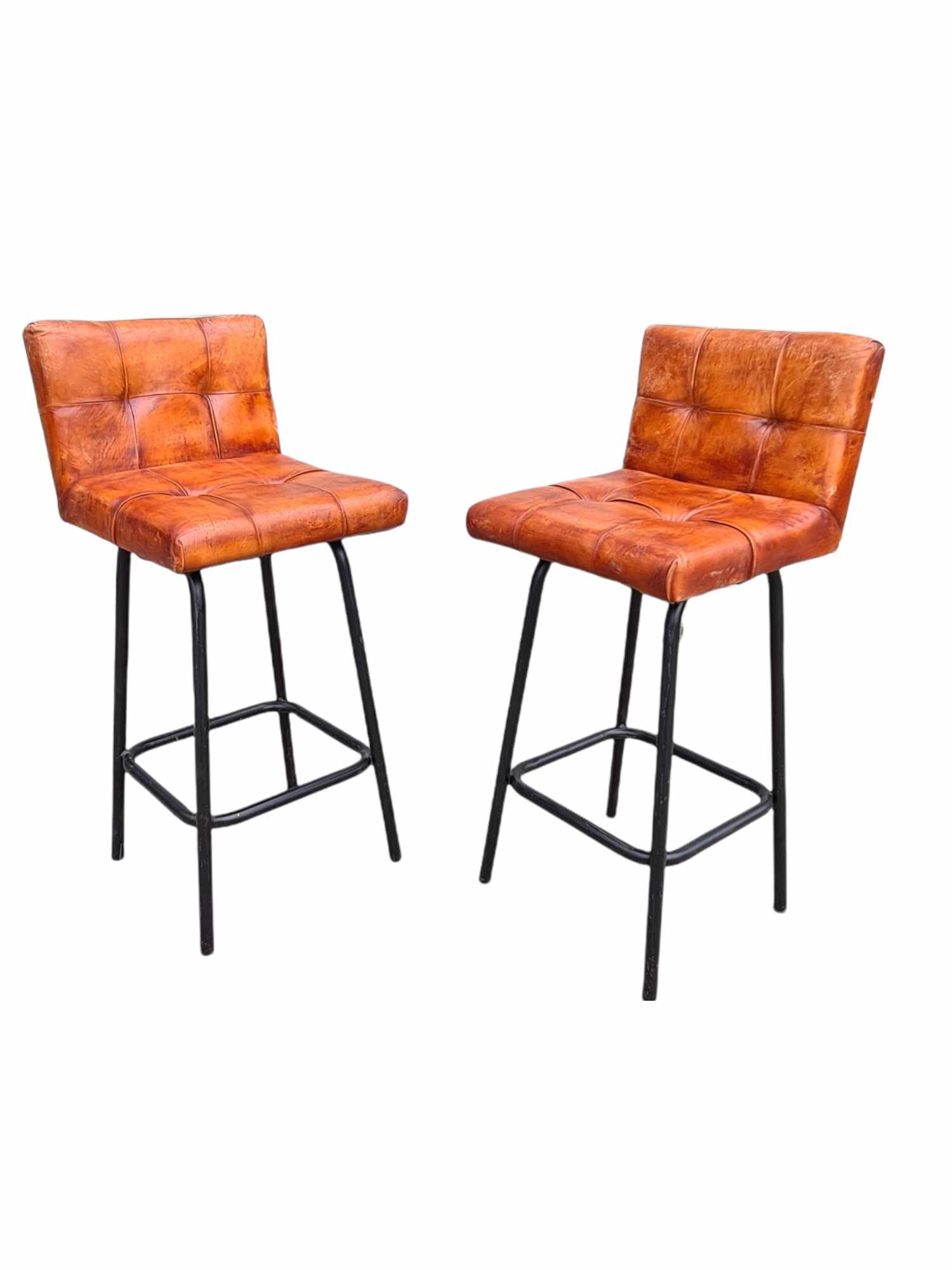 DARWIN LEATHER BARSTOOL