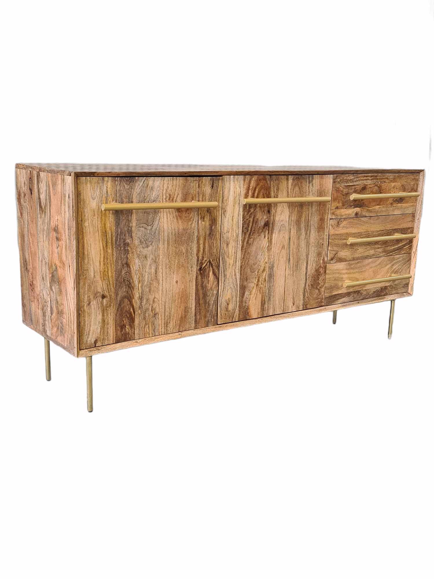 Borgson Solid Wood Sideboard