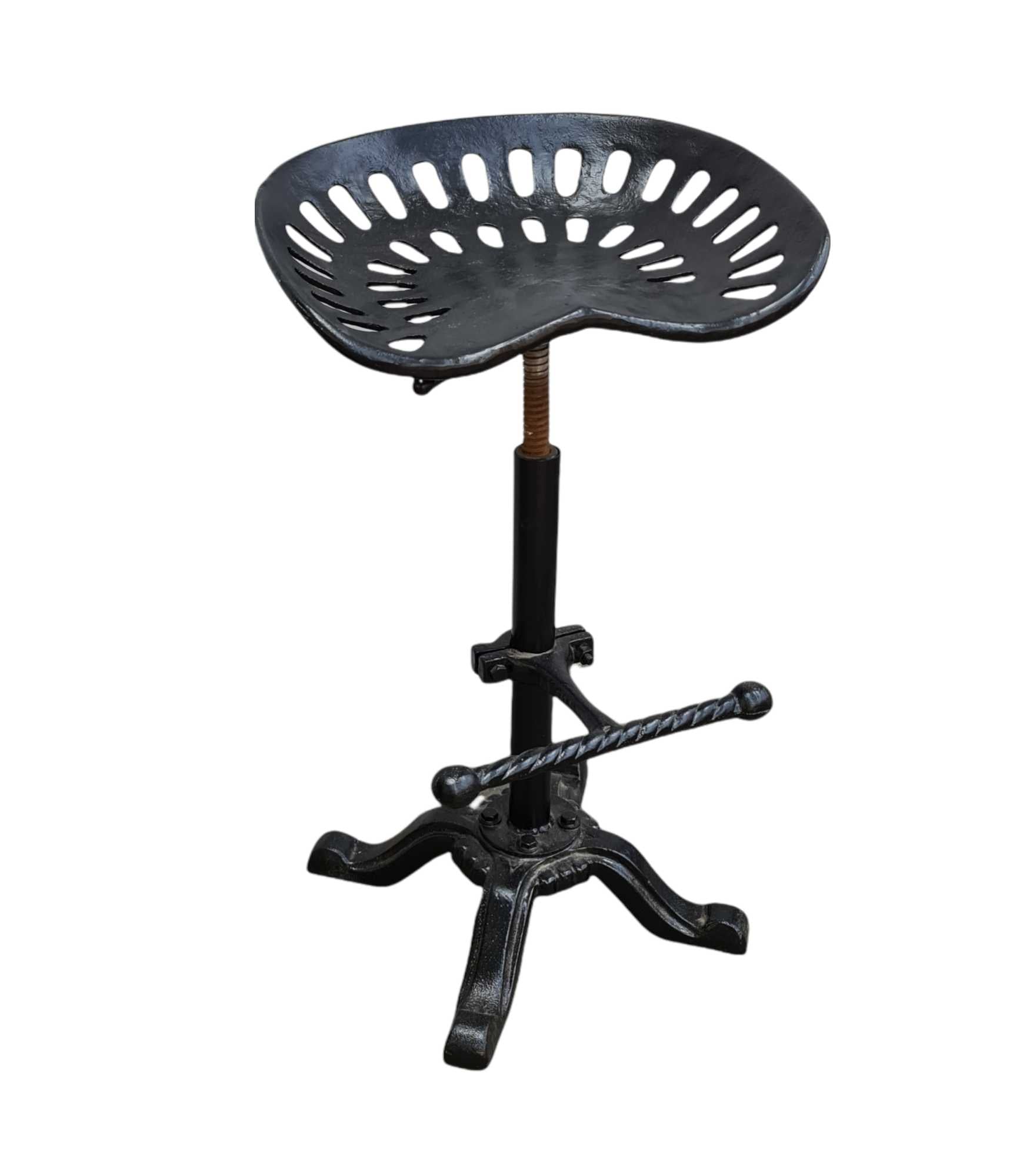CAST IRON TRACTOR SEAT BARSTOOL