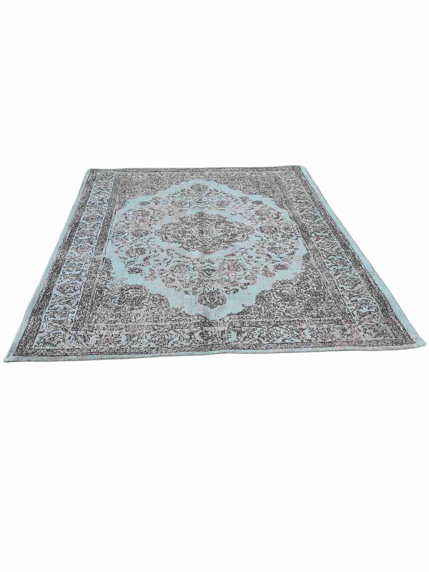 Distressed Persian Style Designer Rug
