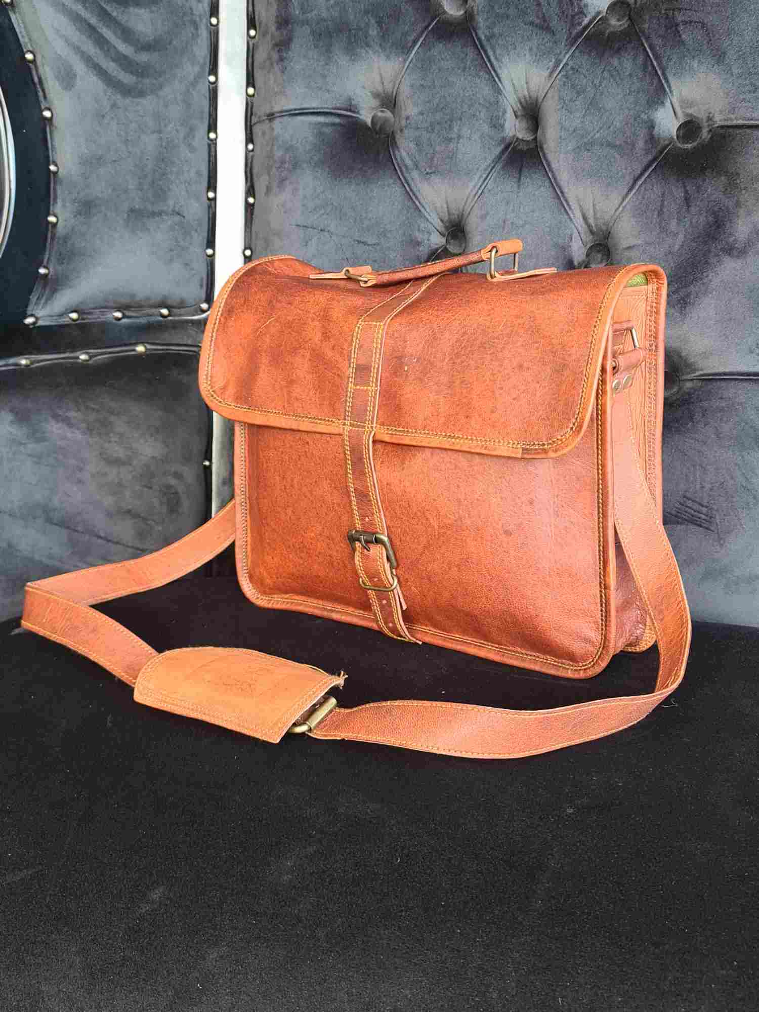 Dauphine Leather Hand Bag