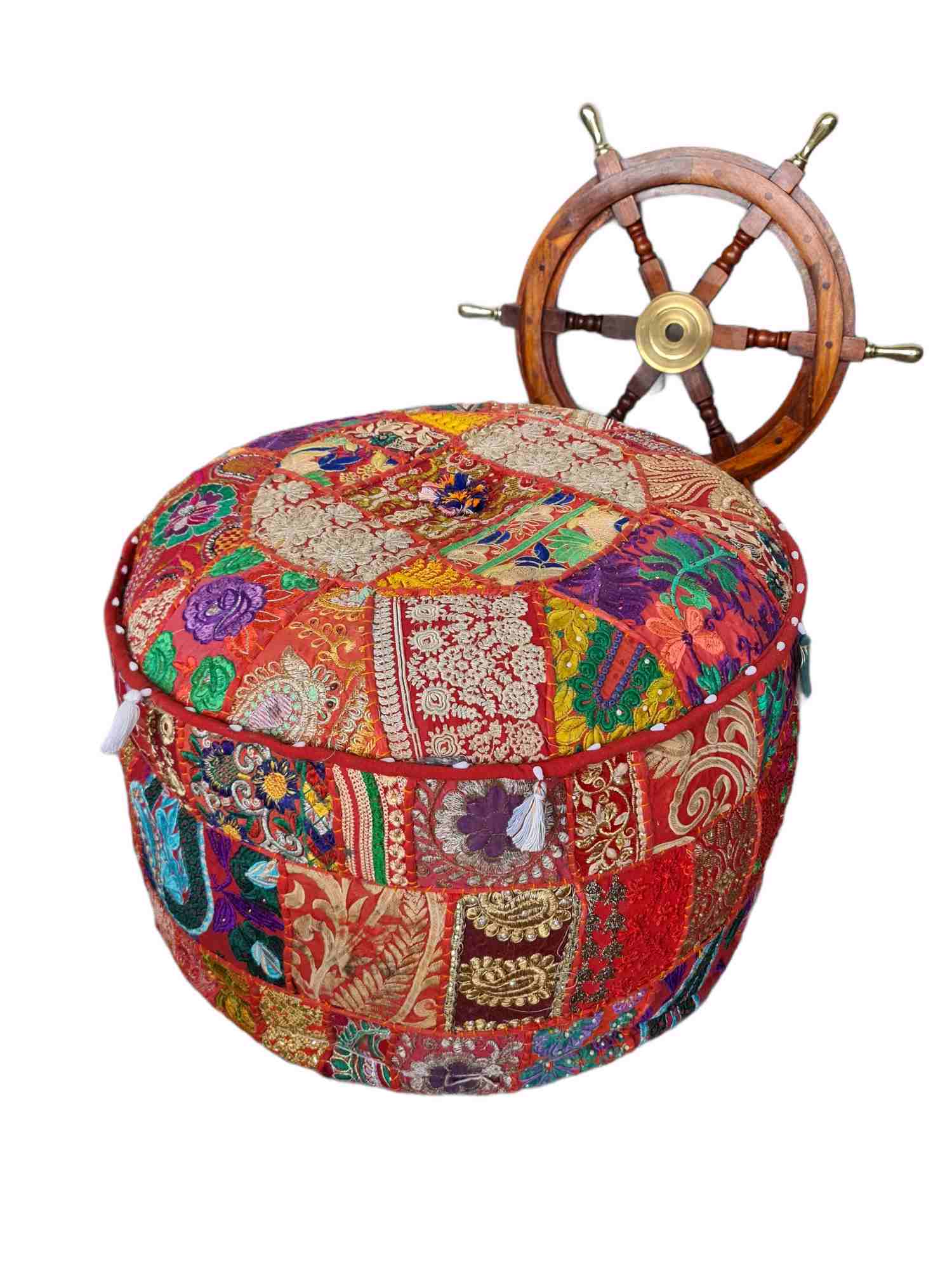 RAJASTHANI ROUND POUF