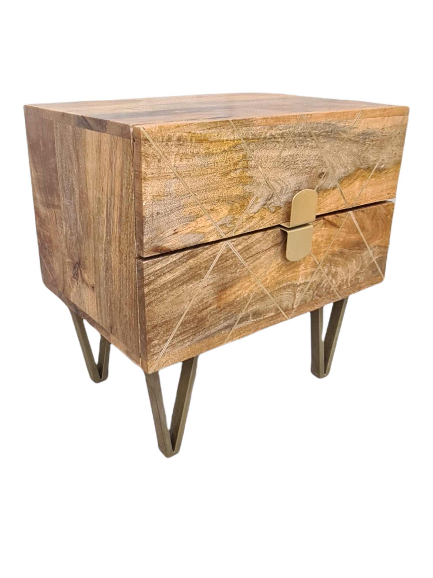 NOMICA SOLID WOOD NIGHTSTAND