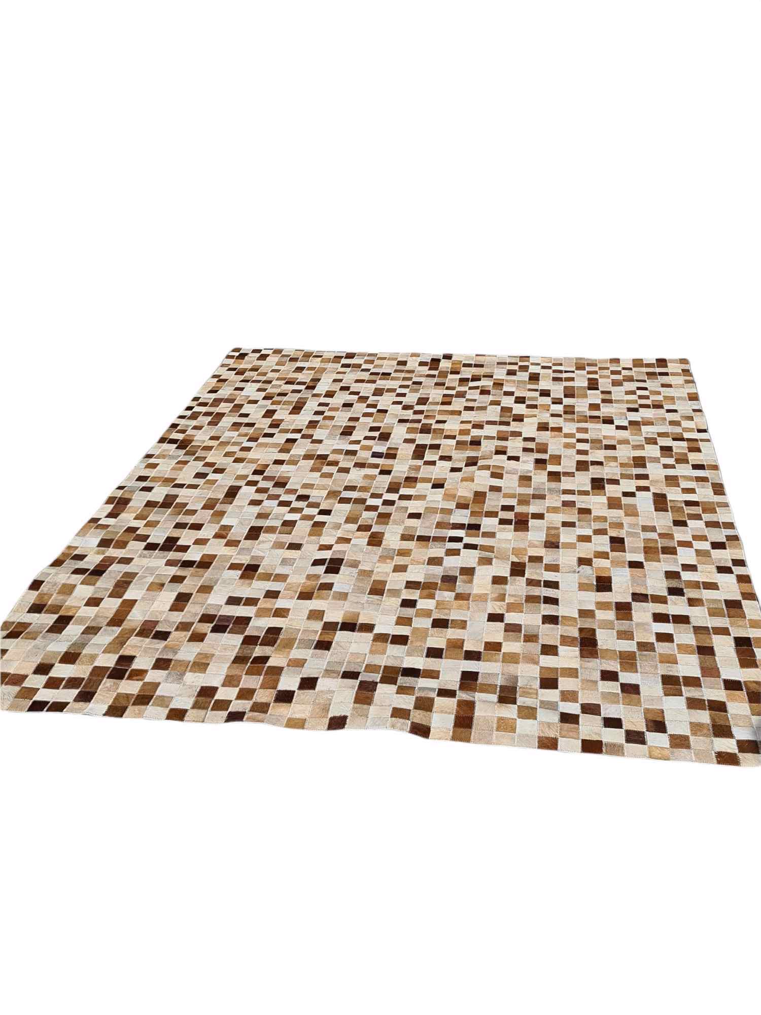 Angelina Cowhide Patchwork Rug