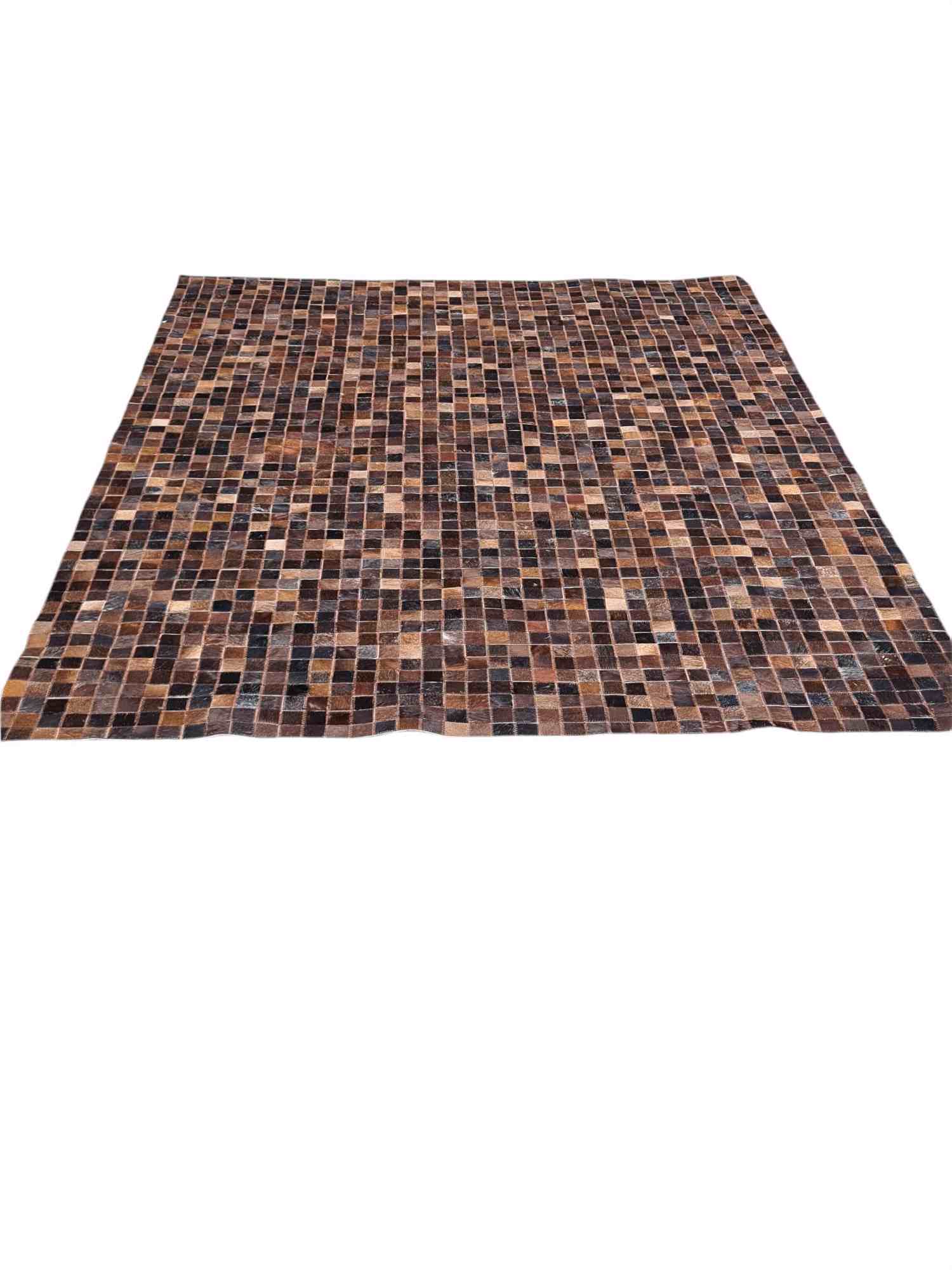 Selena Goat skin Patchwork Rug