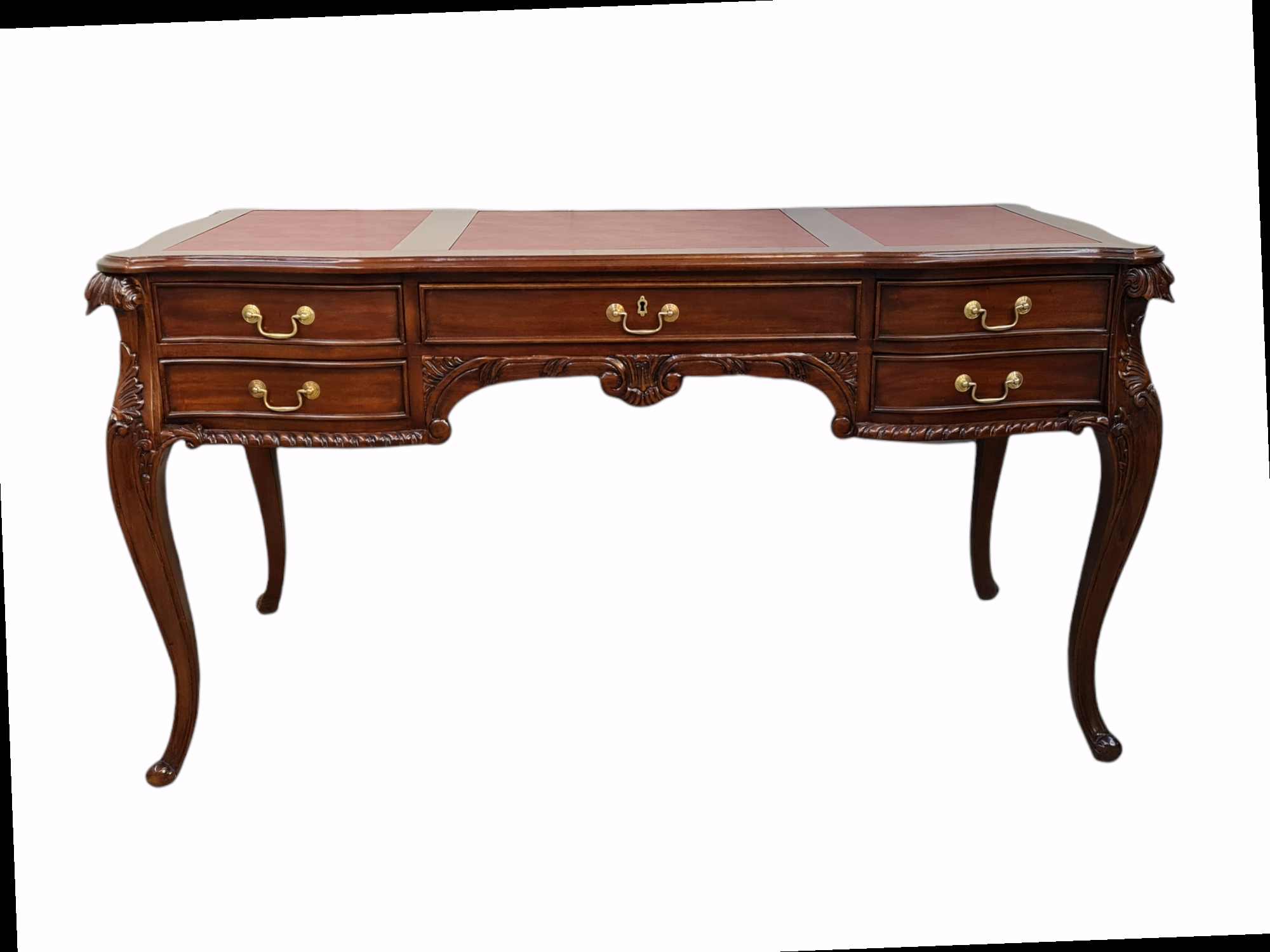 CAMBRIDGE MAHOGANY WOOD DESK