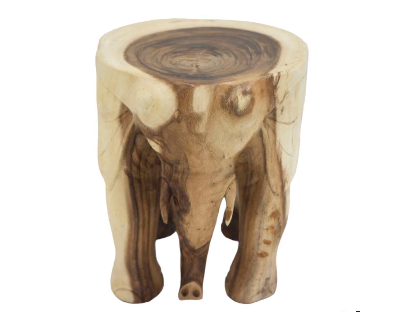 Wooden Elephant Table