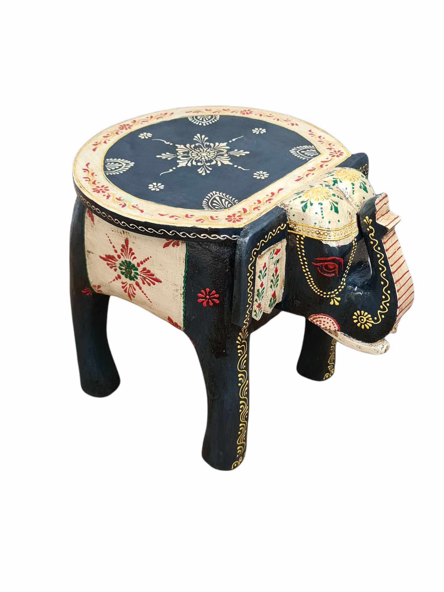 Wooden Indian Elephant Medium