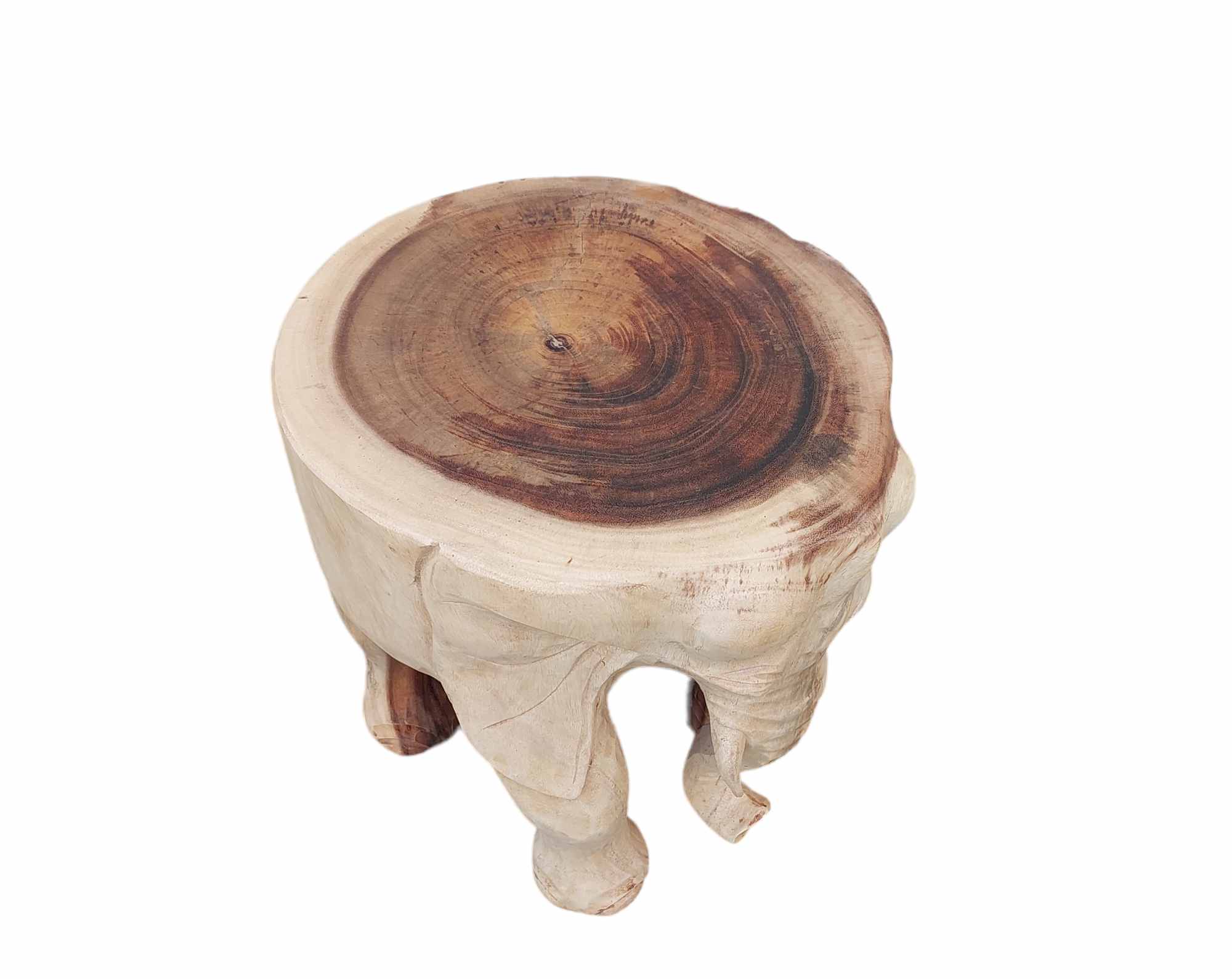 Wooden Elephant Table