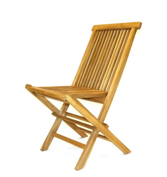 FOLDING TEAK CHAIR