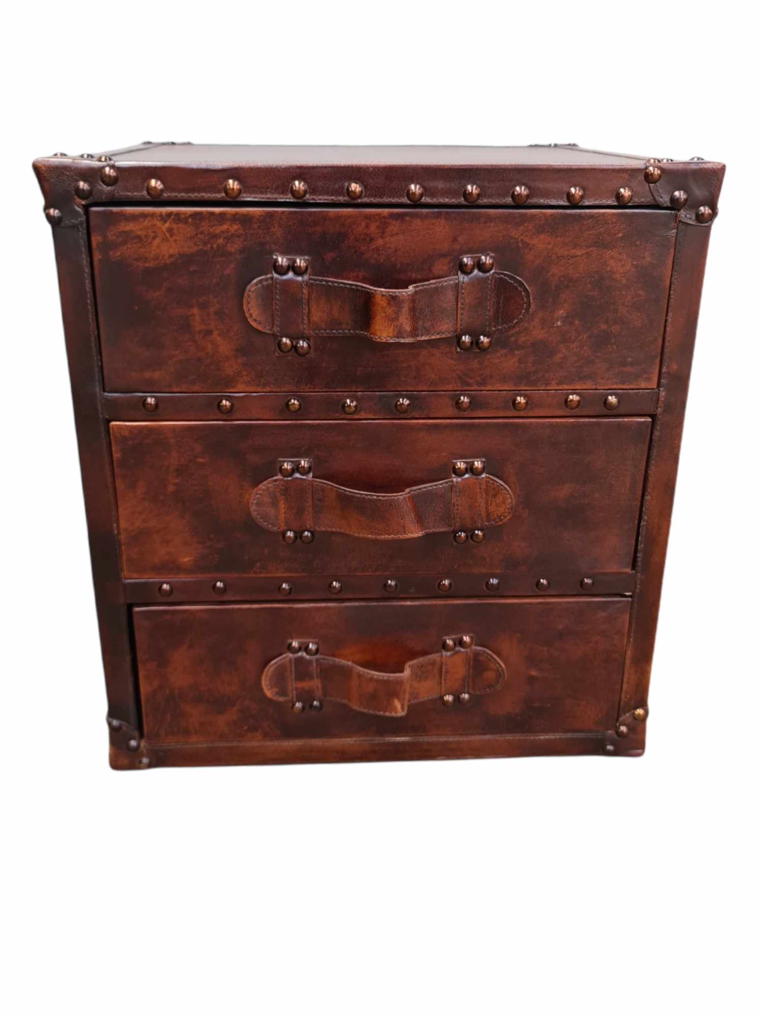 ROSENBERG COUNTRY LEATHER BEDSIDE