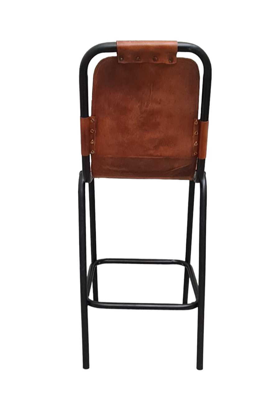 Les Arc Leather Barstool