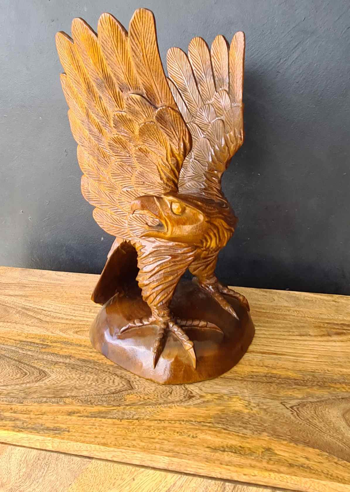 WOODEN EAGLE