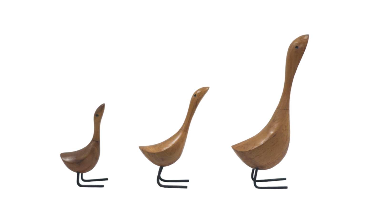 Wooden Minimalist Bird Set
